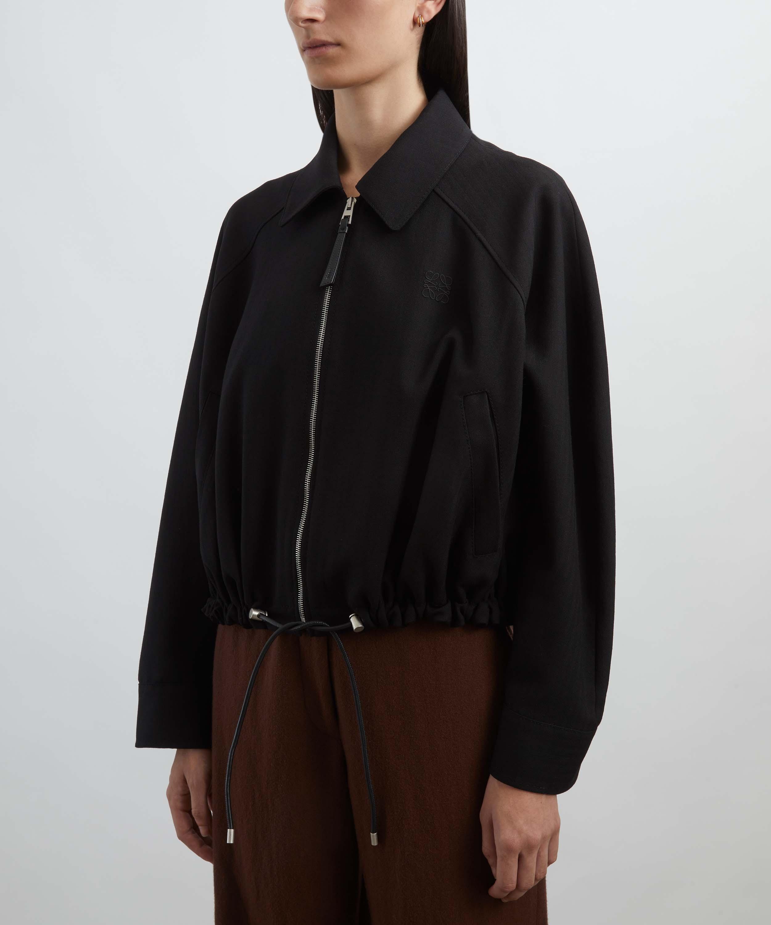 Loewe - Black Cotton Balloon Jacket image number 2