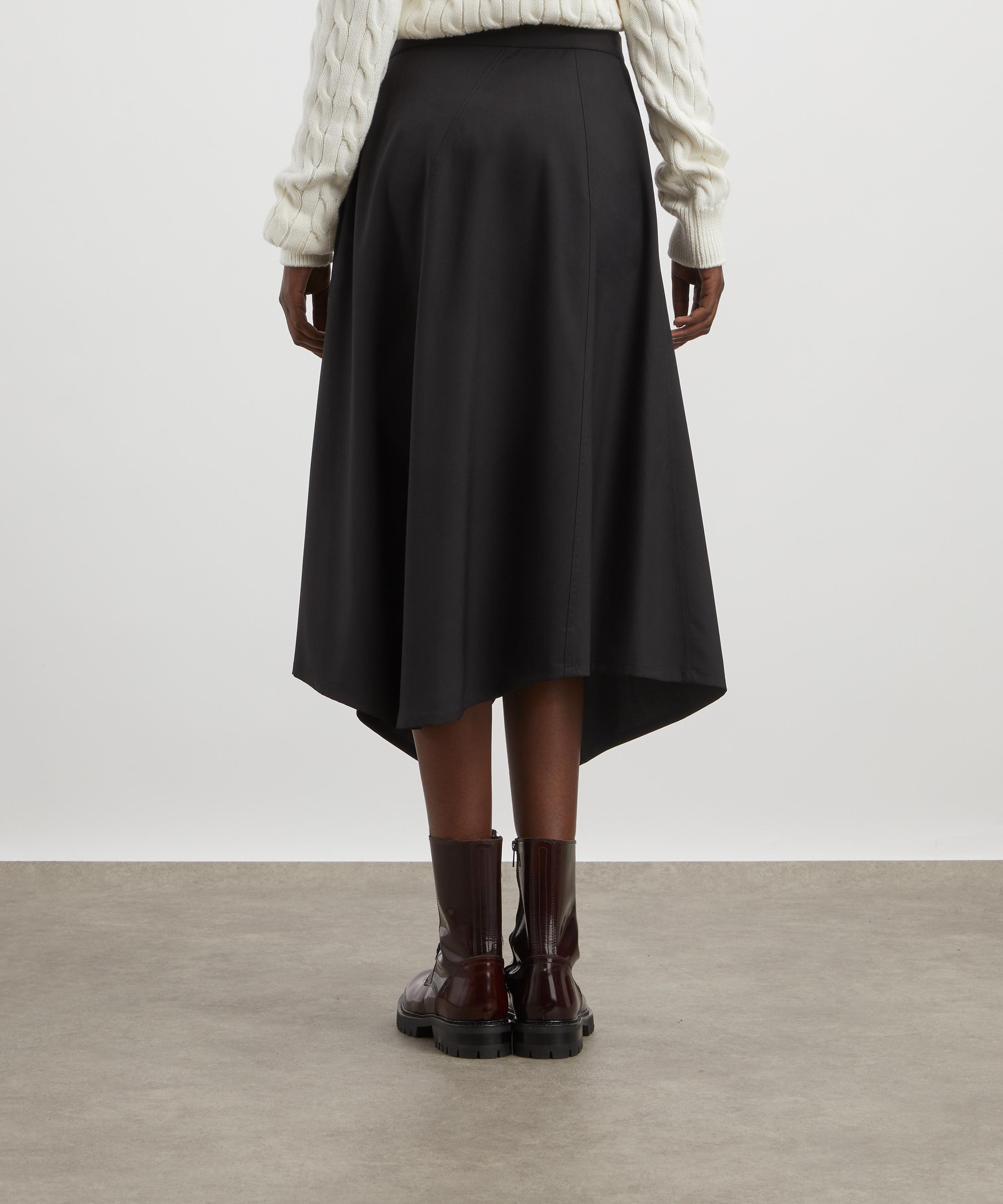 Loewe - Asymmetric Wool Skirt image number 3