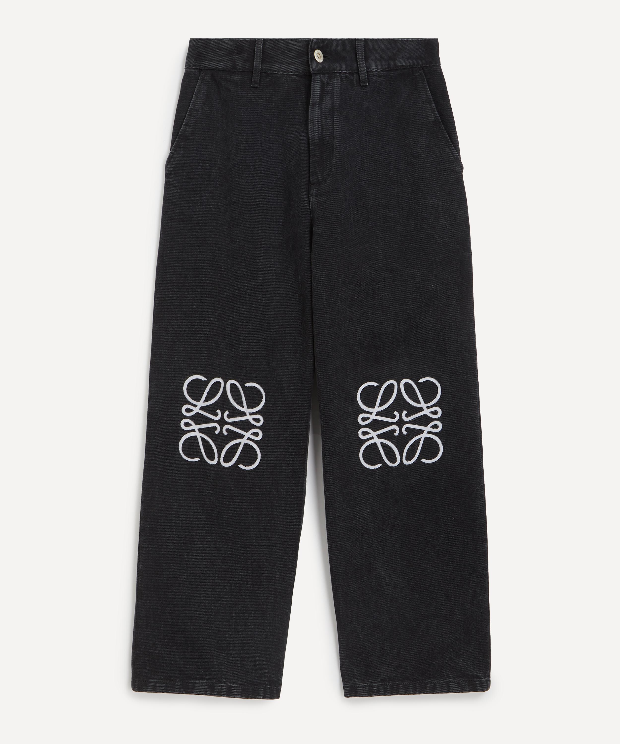 Loewe - Black Anagram Baggy Jeans