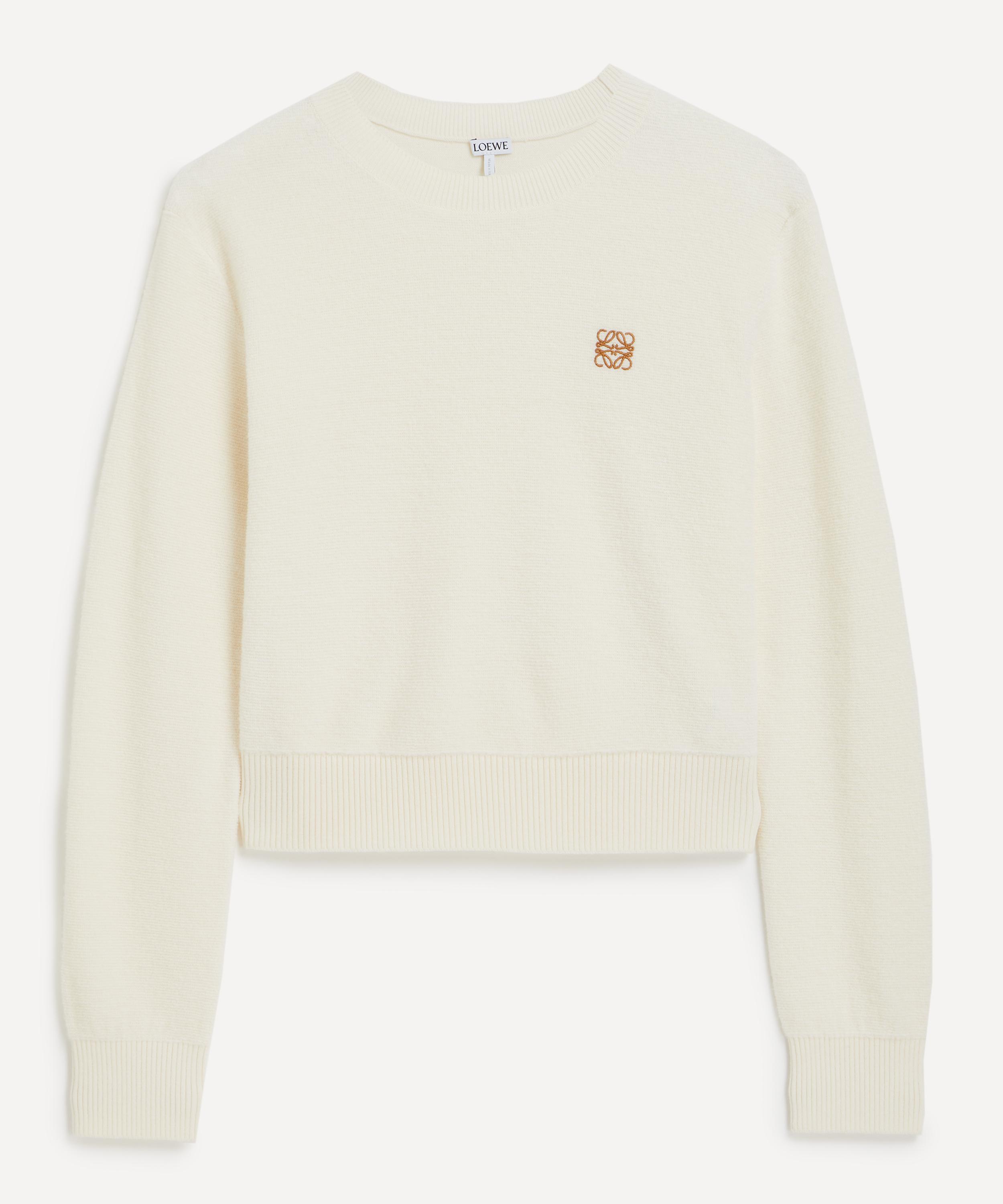 Loewe - Ecru Merino Wool Anagram Jumper