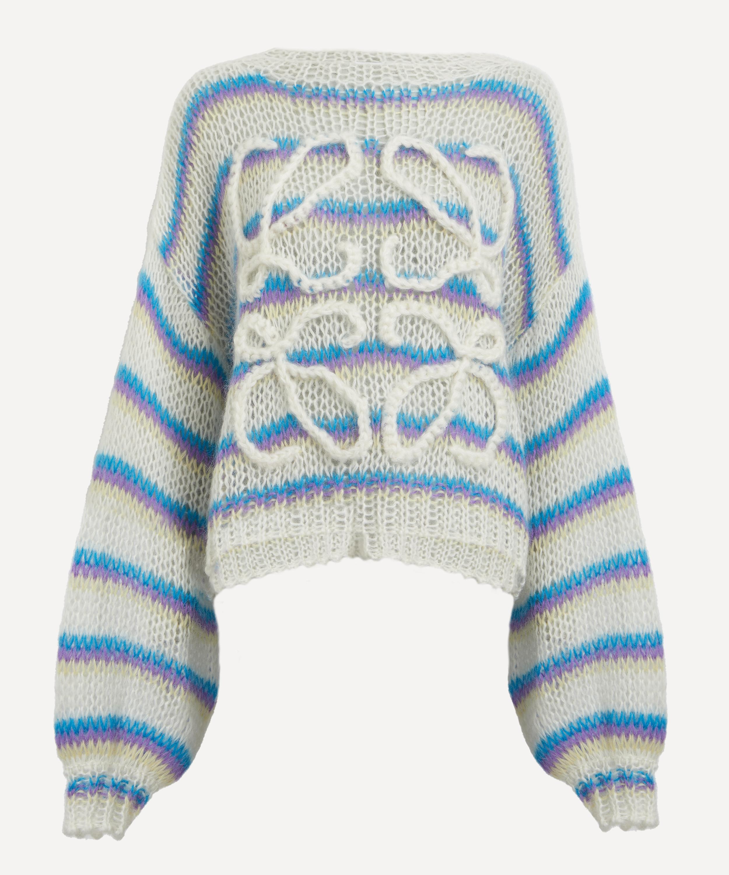 Loewe - Multicolour Mohair Anagram Jumper image number 0