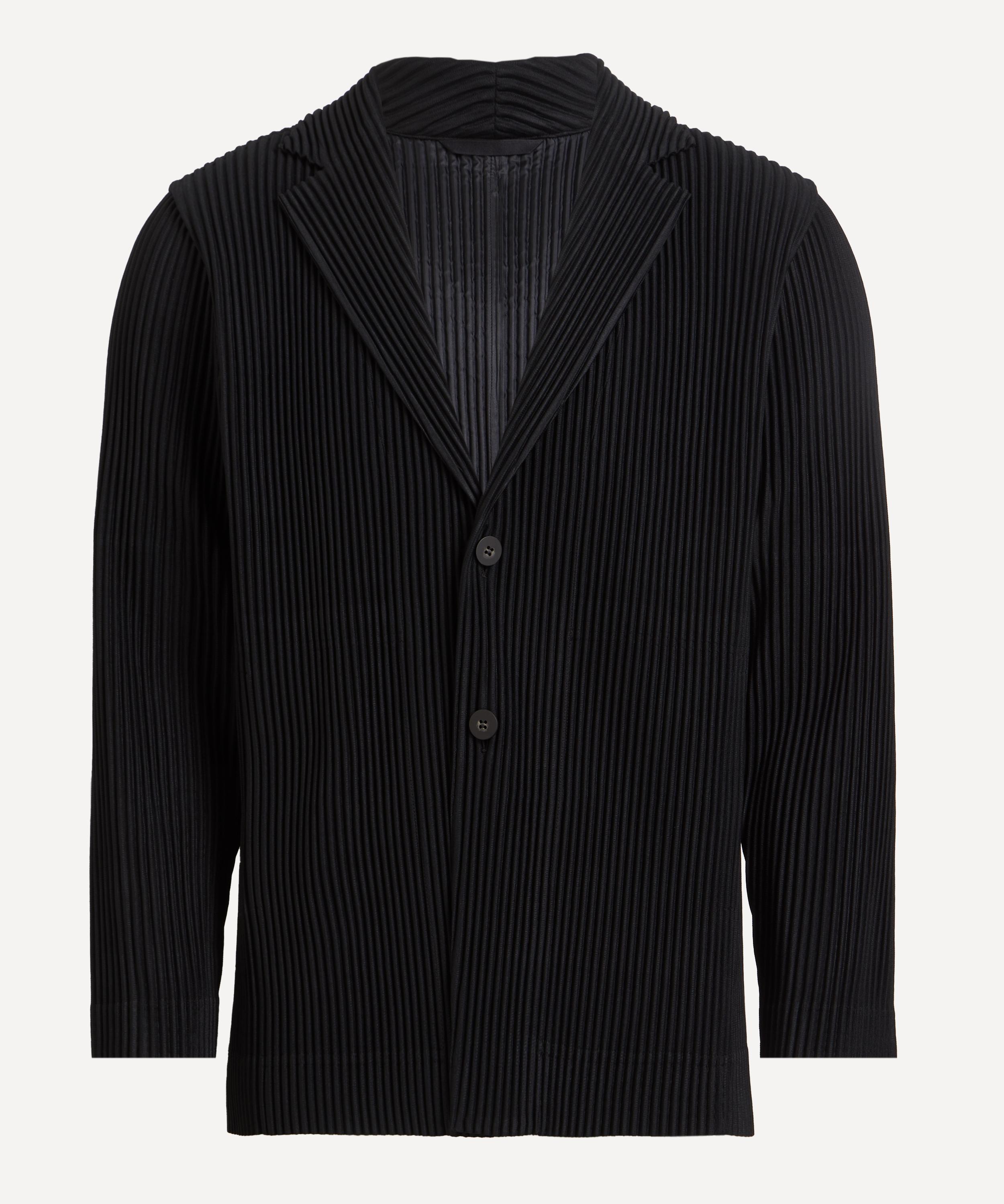 HOMME PLISSÉ ISSEY MIYAKE - OCTOBER BASICS Pleated Jacket image number 0