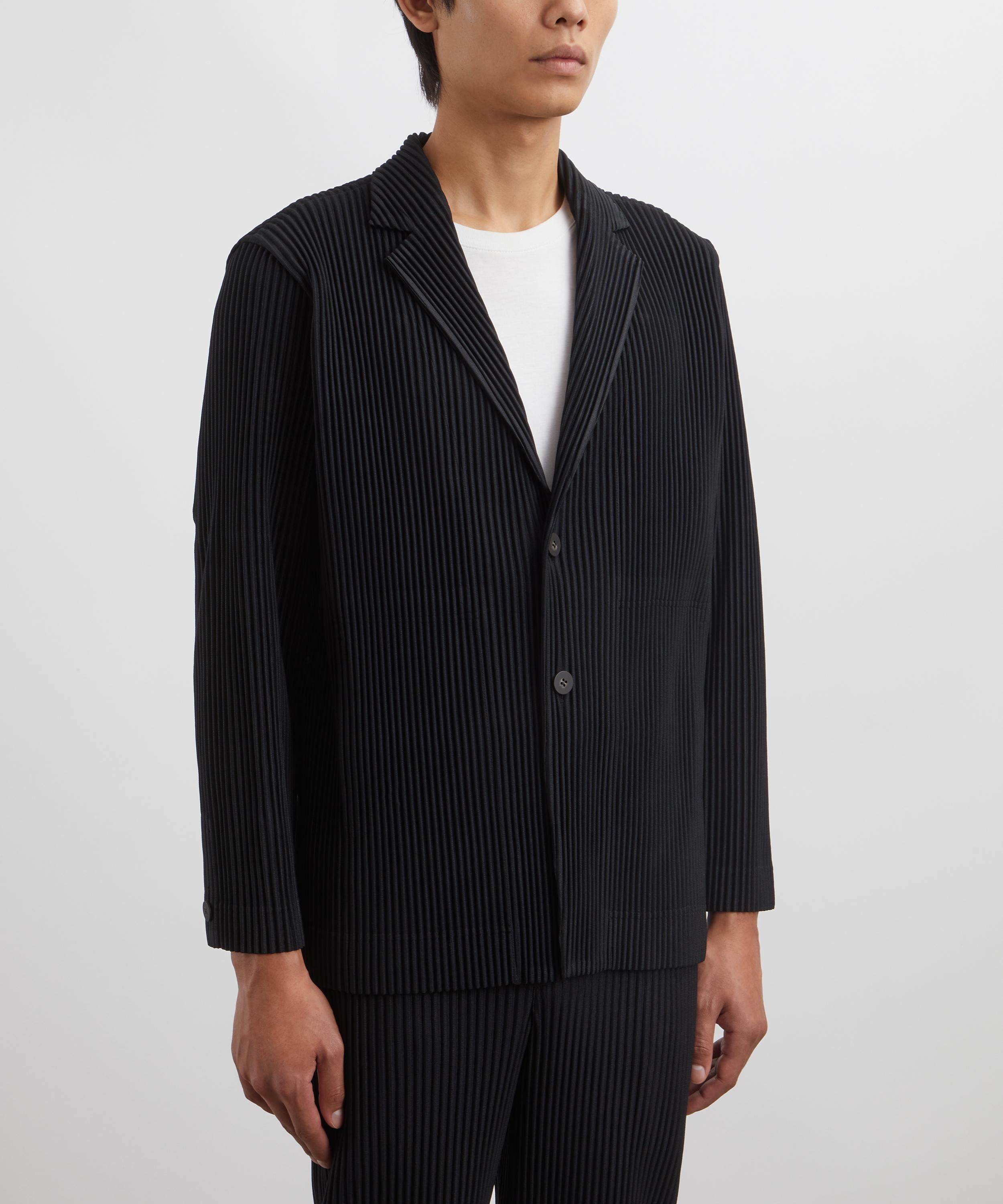 HOMME PLISSÉ ISSEY MIYAKE - OCTOBER BASICS Pleated Jacket image number 2