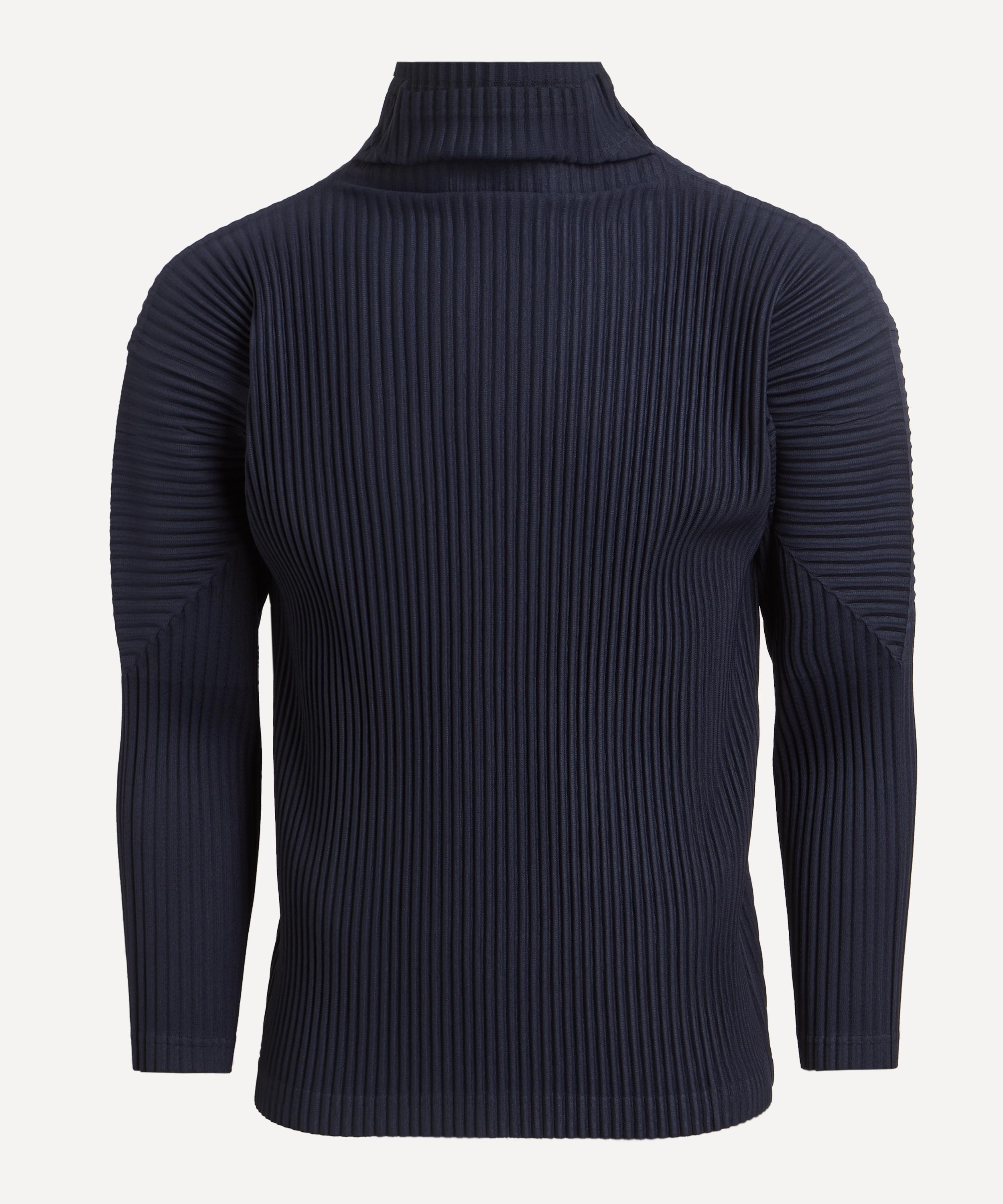 HOMME PLISSÉ ISSEY MIYAKE - OCTOBER BASICS Pleated Long-Sleeve T-Shirt