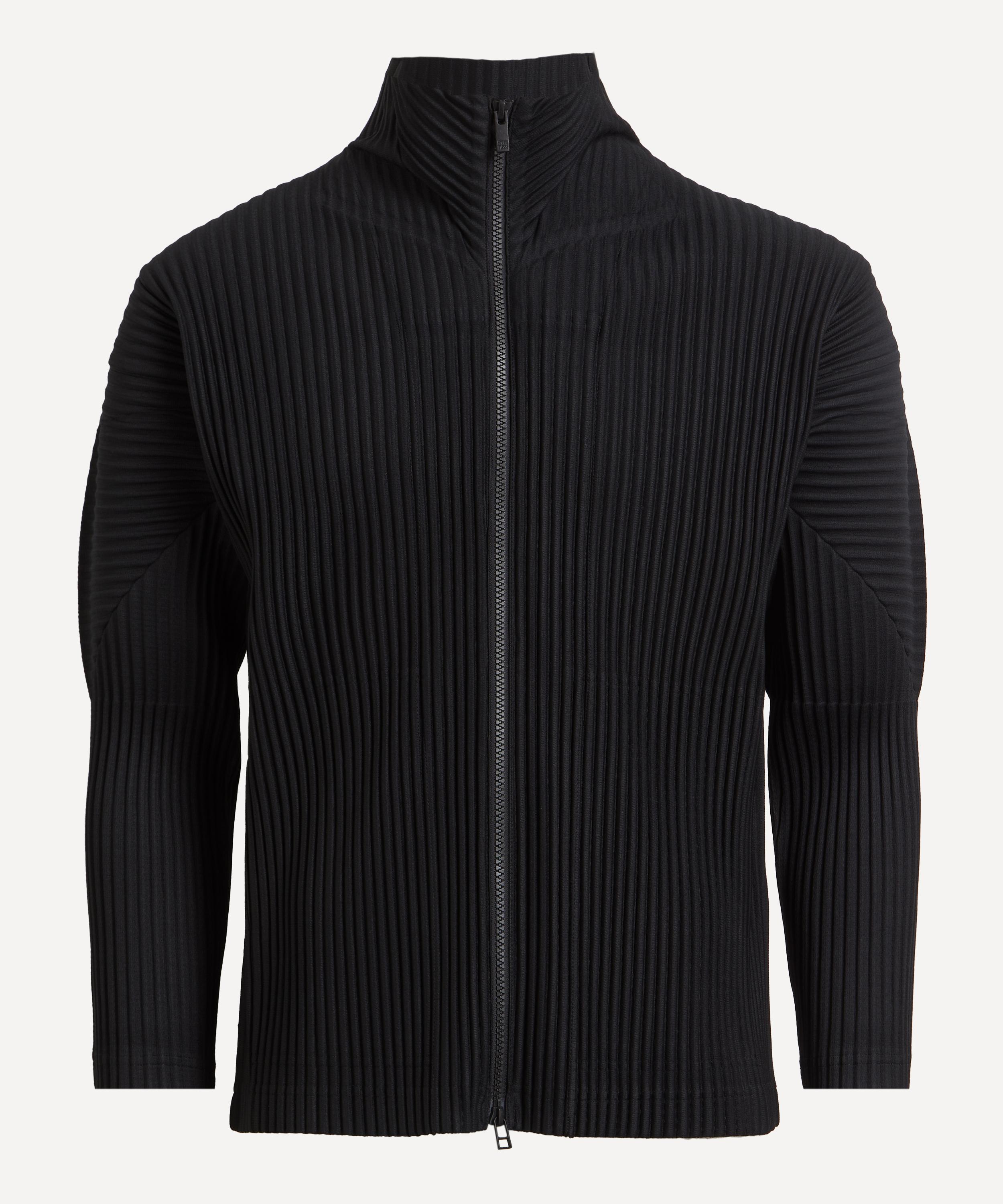 HOMME PLISSÉ ISSEY MIYAKE - OCTOBER BASICS Pleated Zipped Shirt