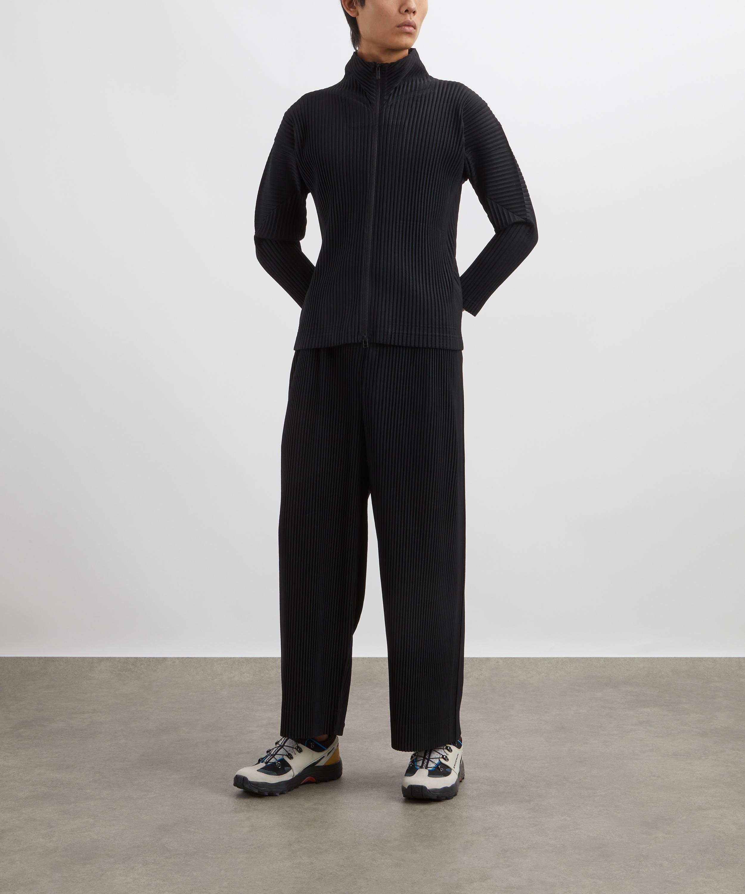 HOMME PLISSÉ ISSEY MIYAKE - OCTOBER BASICS Pleated Zipped Shirt image number 1