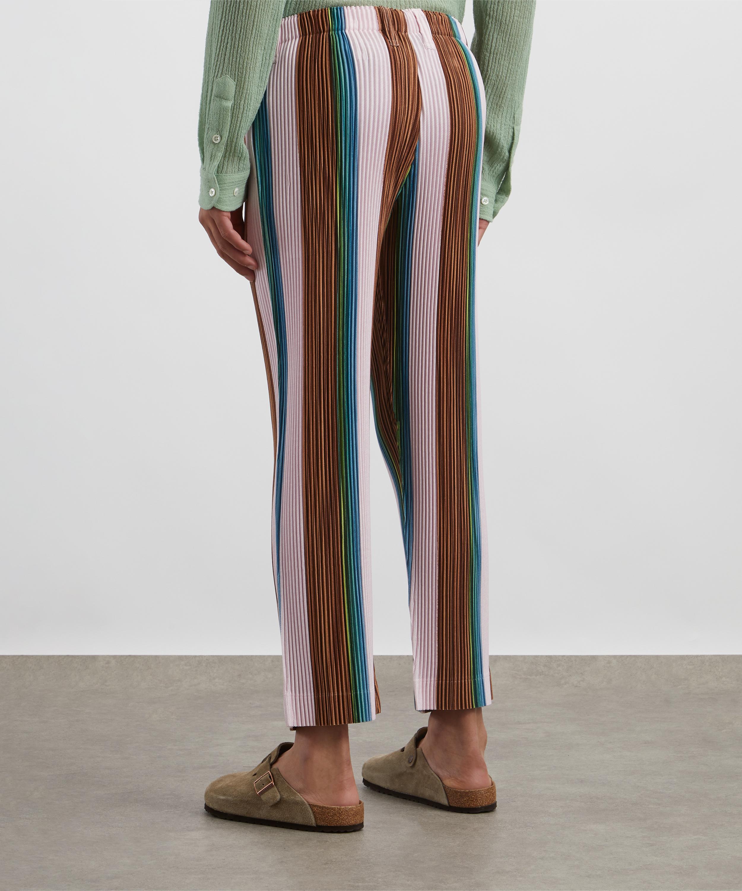 HOMME PLISSÉ ISSEY MIYAKE - RB STRIPES 1 Pleated Trousers image number 3