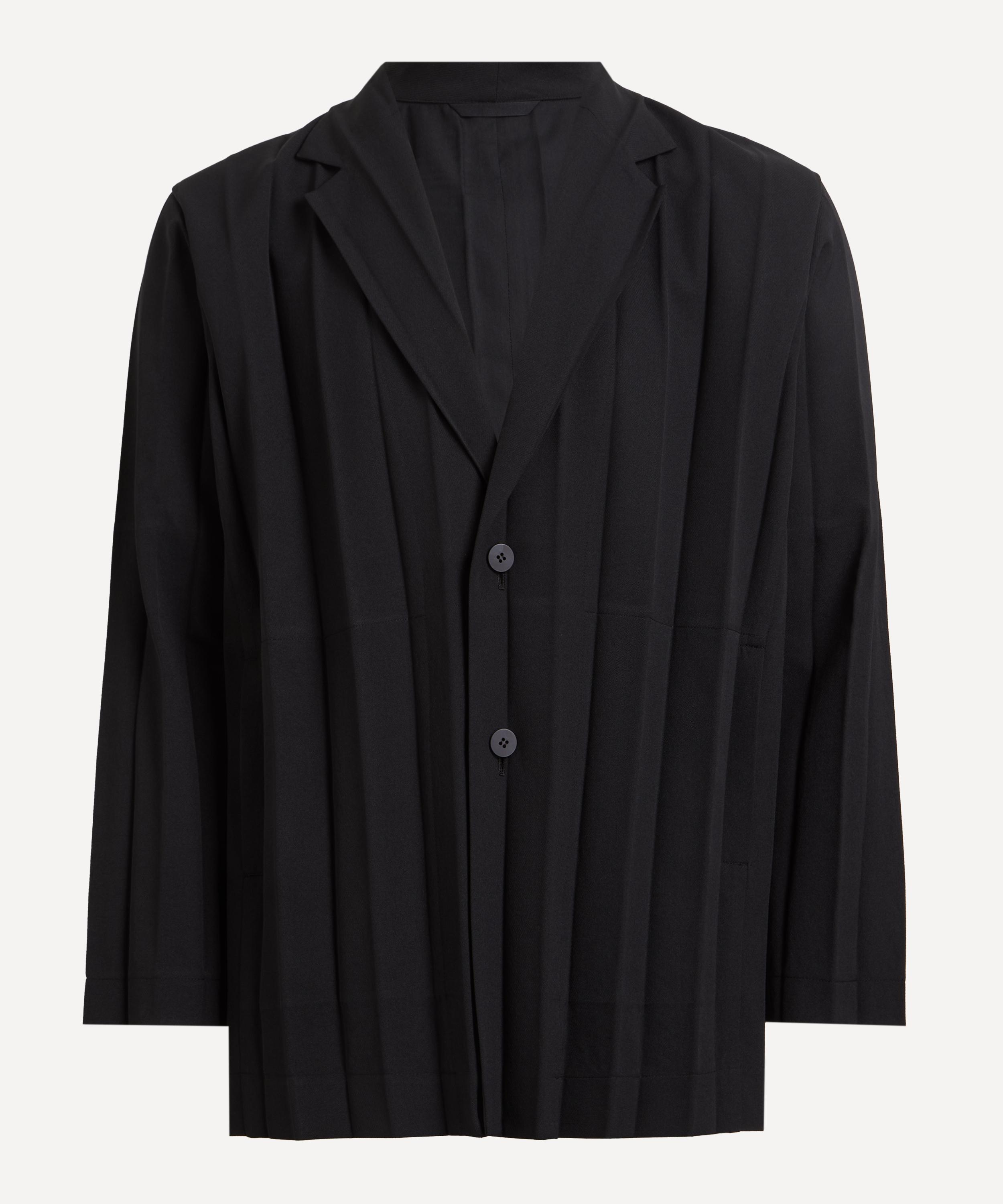 HOMME PLISSÉ ISSEY MIYAKE - EDGE ENSEMBLE Pleated Jacket image number 0