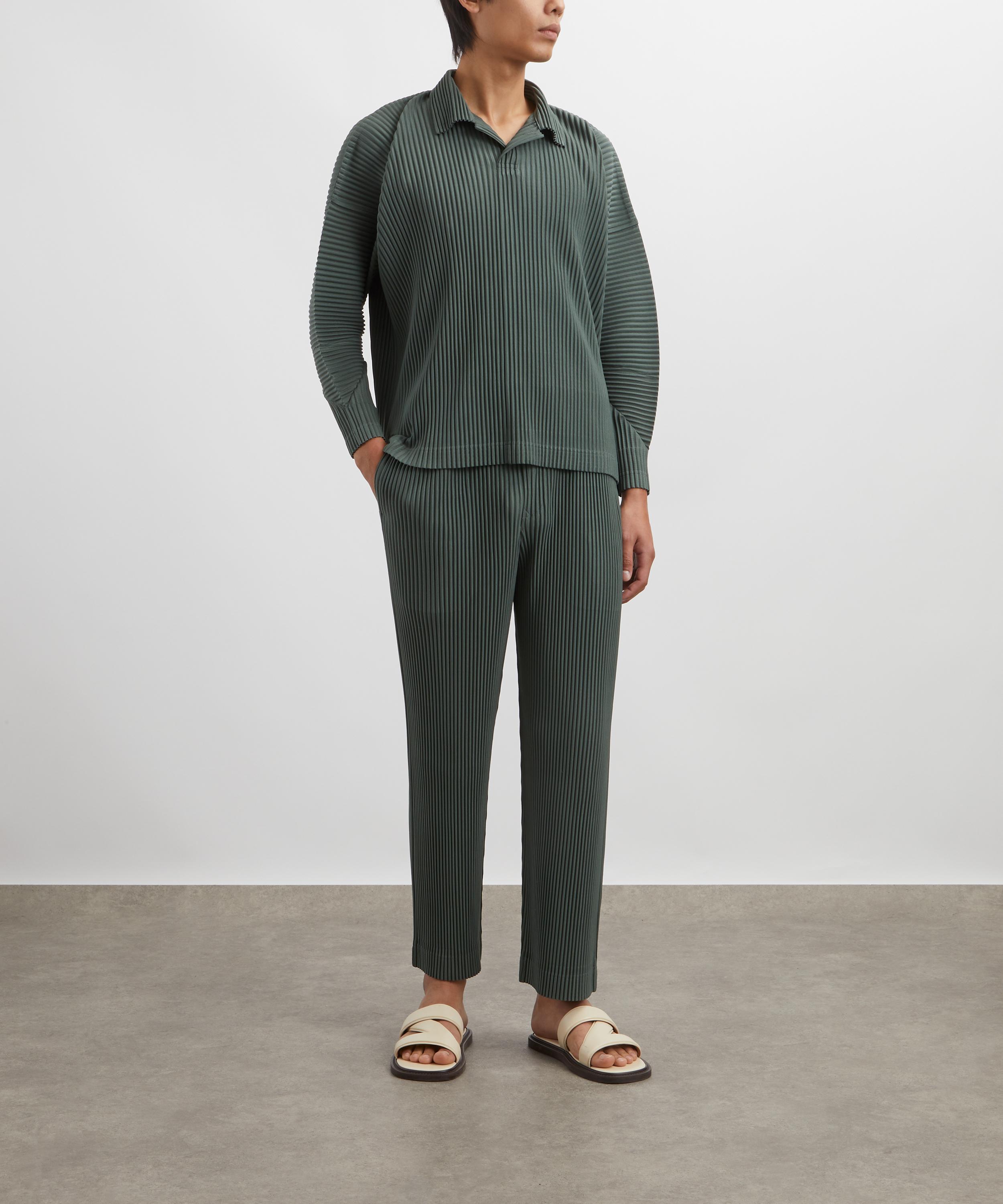 HOMME PLISSÉ ISSEY MIYAKE - MC OCTOBER BASICS Pleated Trousers image number 1