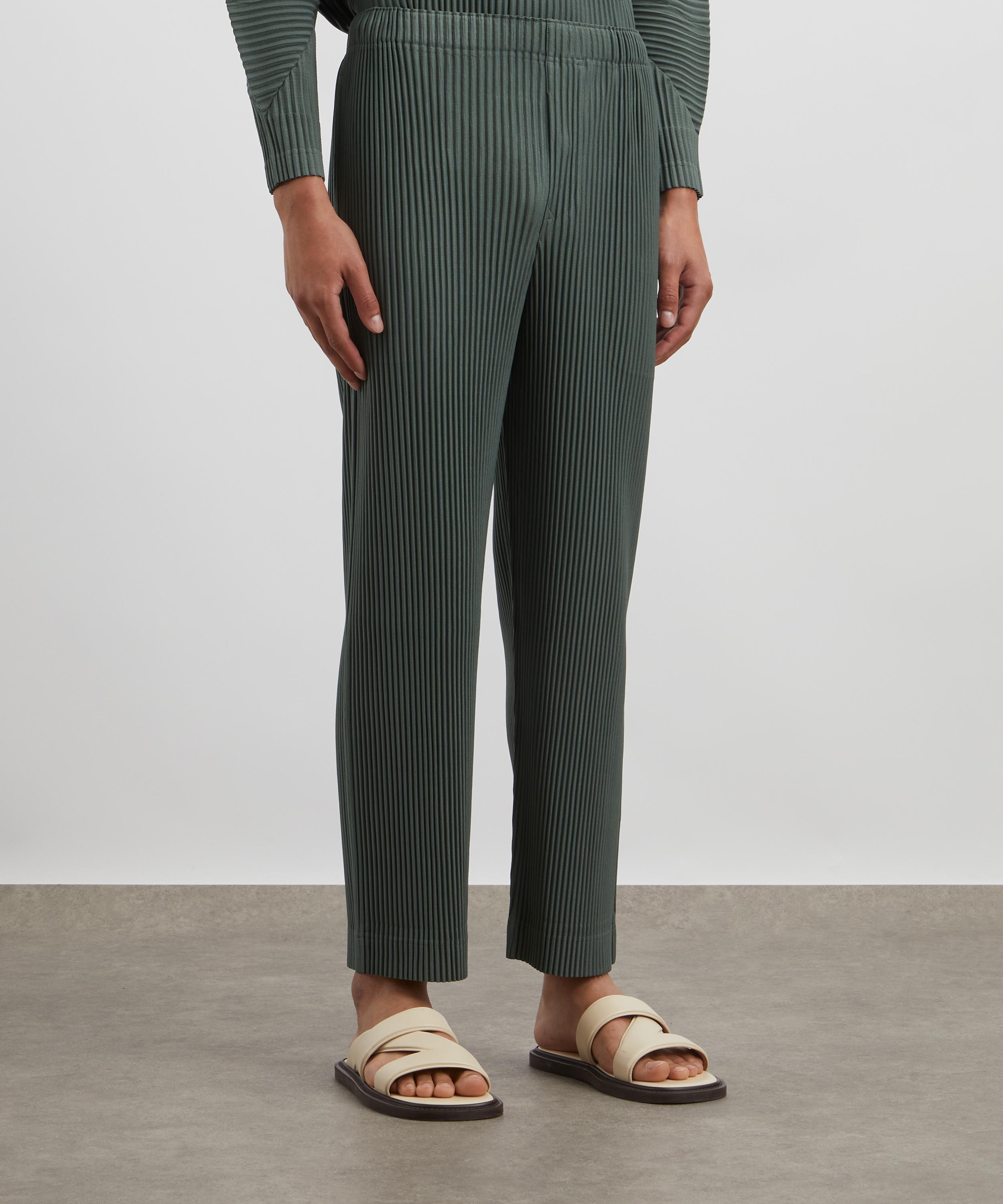 HOMME PLISSÉ ISSEY MIYAKE - MC OCTOBER BASICS Pleated Trousers image number 2