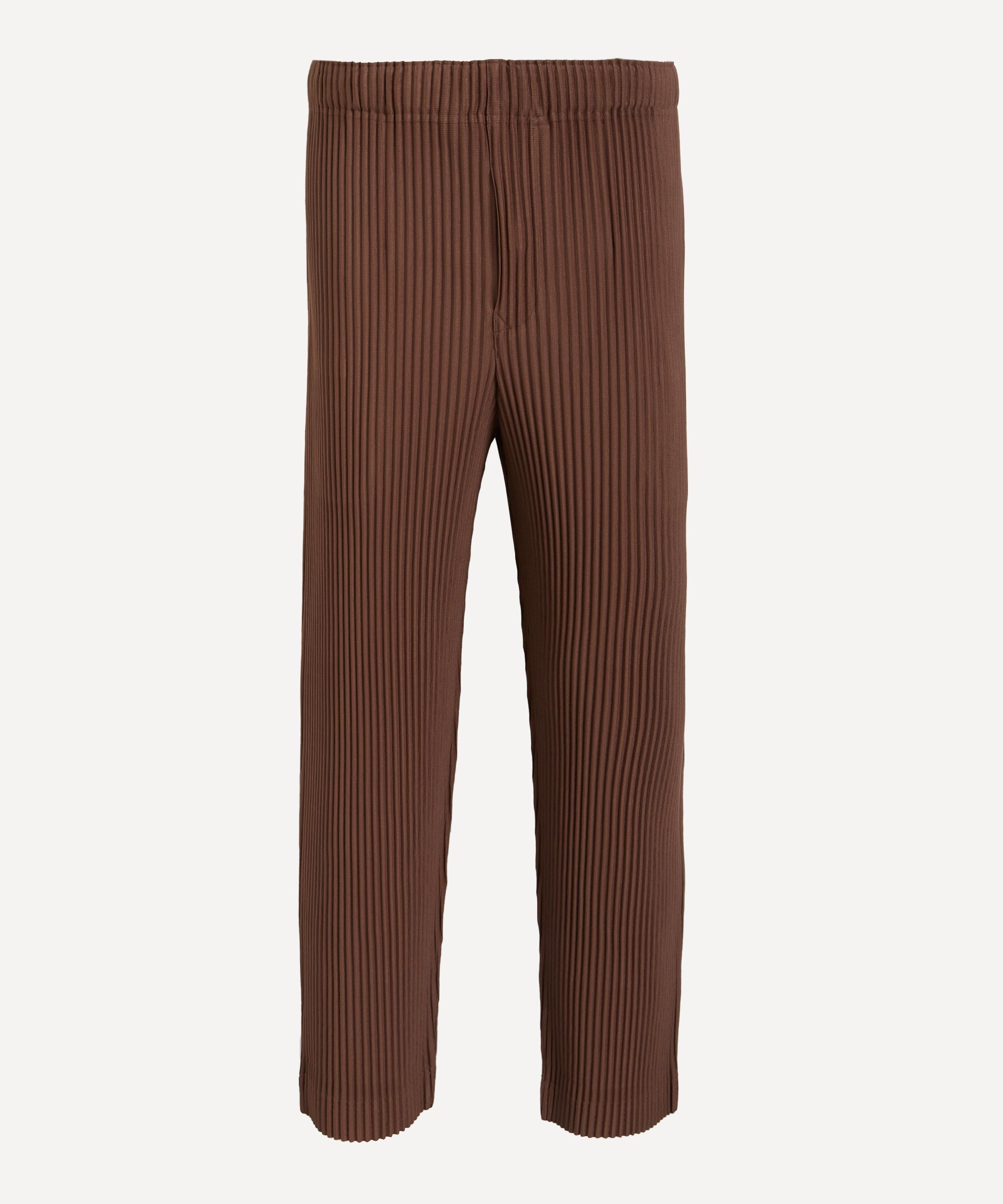 HOMME PLISSÉ ISSEY MIYAKE - MC NOVEMBER Slightly Tapered Trousers image number 0