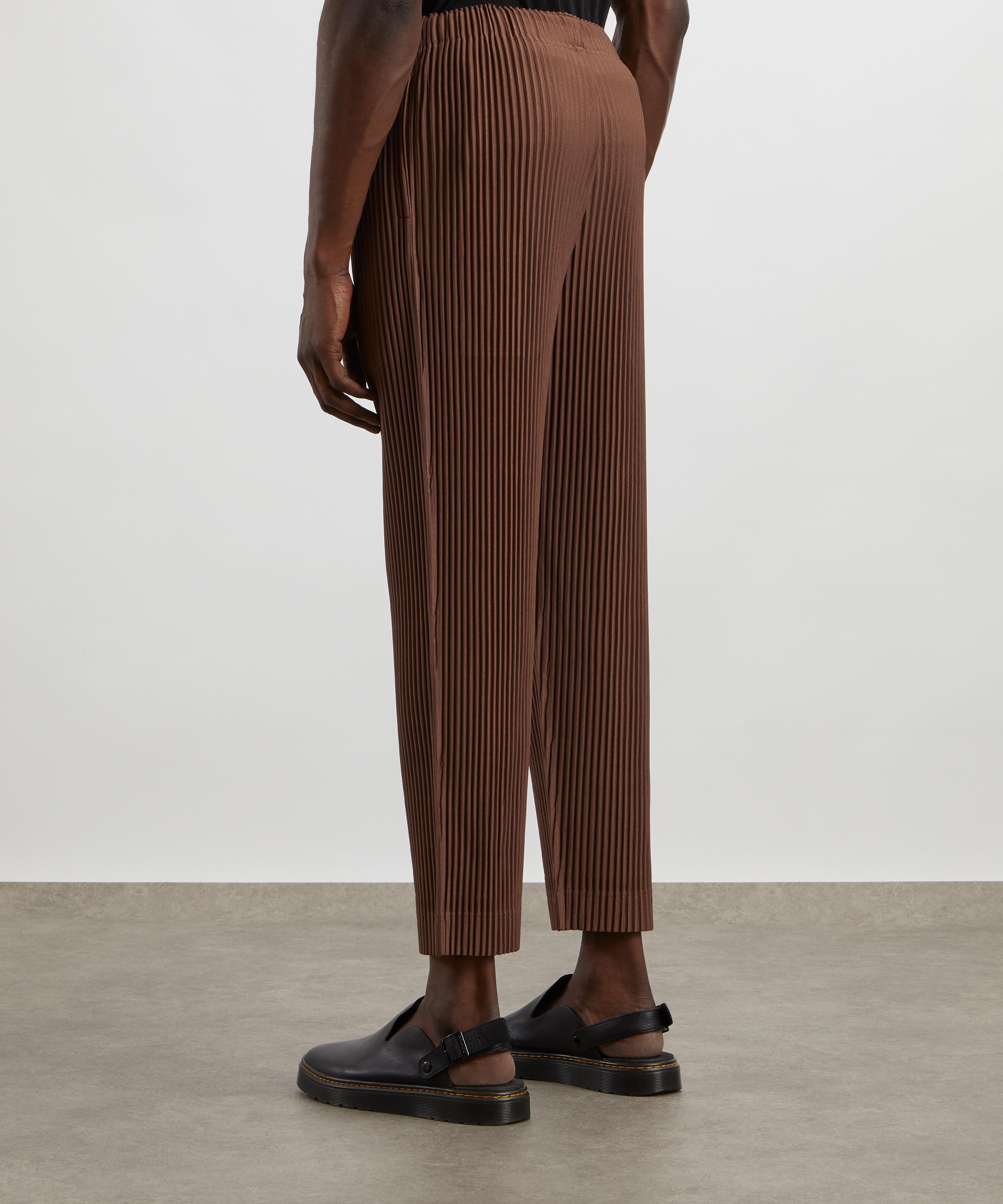 HOMME PLISSÉ ISSEY MIYAKE - MC NOVEMBER Slightly Tapered Trousers image number 3