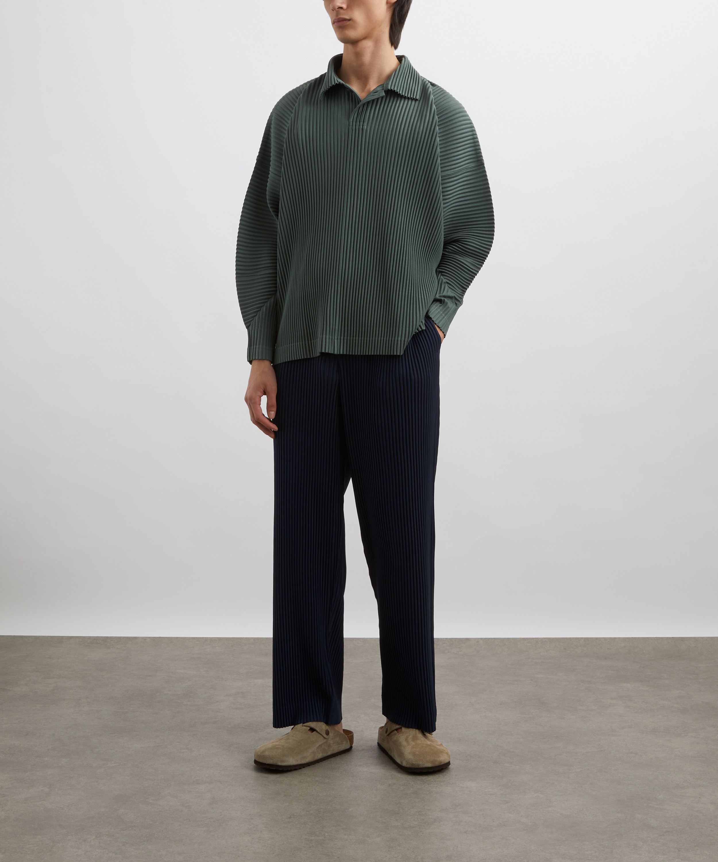 Homme Plisse Issey Miyake - TAILORED PLEATS 2 Straight-Leg Trousers image number 1