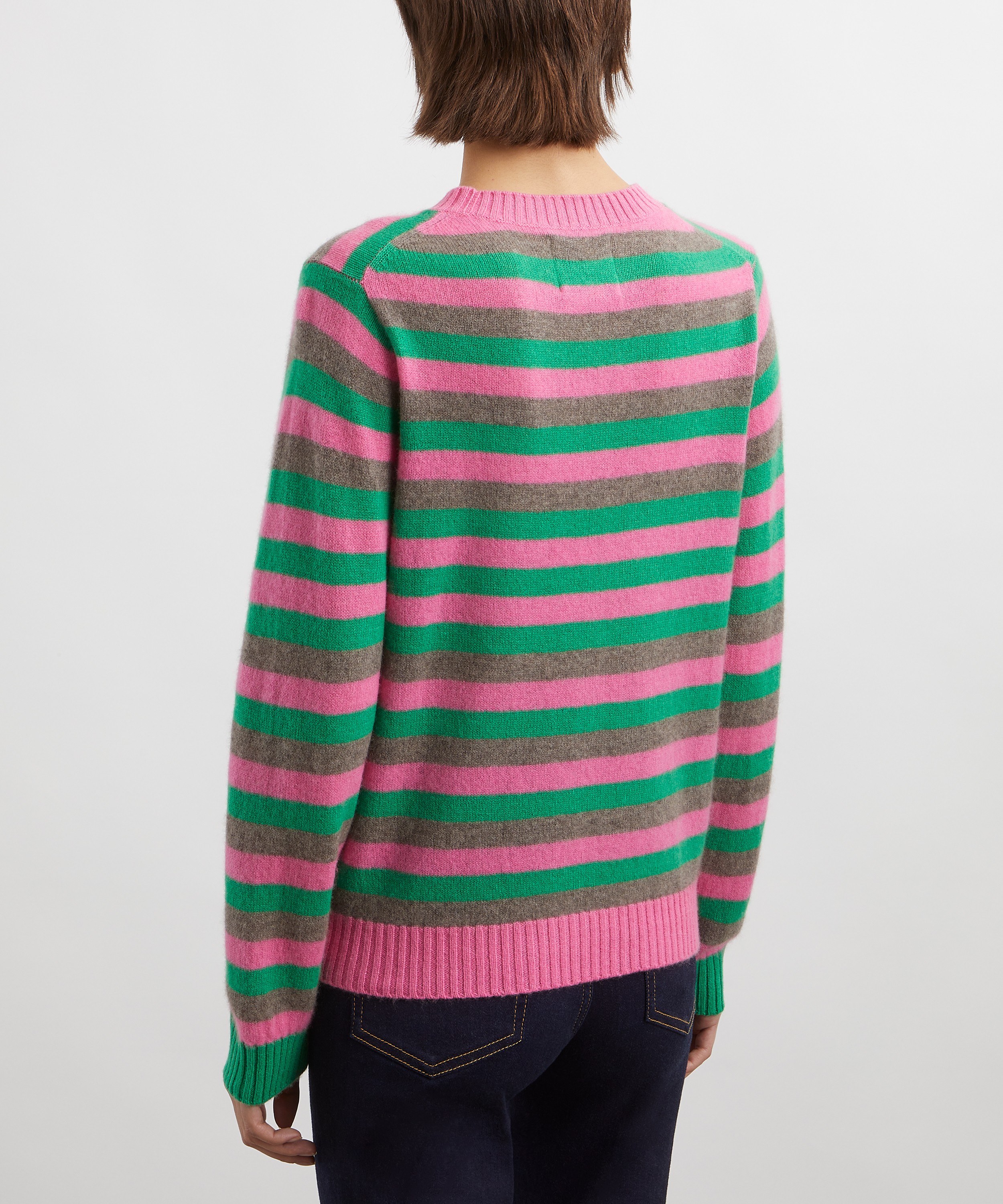 Jumper 1234 - Merton Striped Jumper image number 3