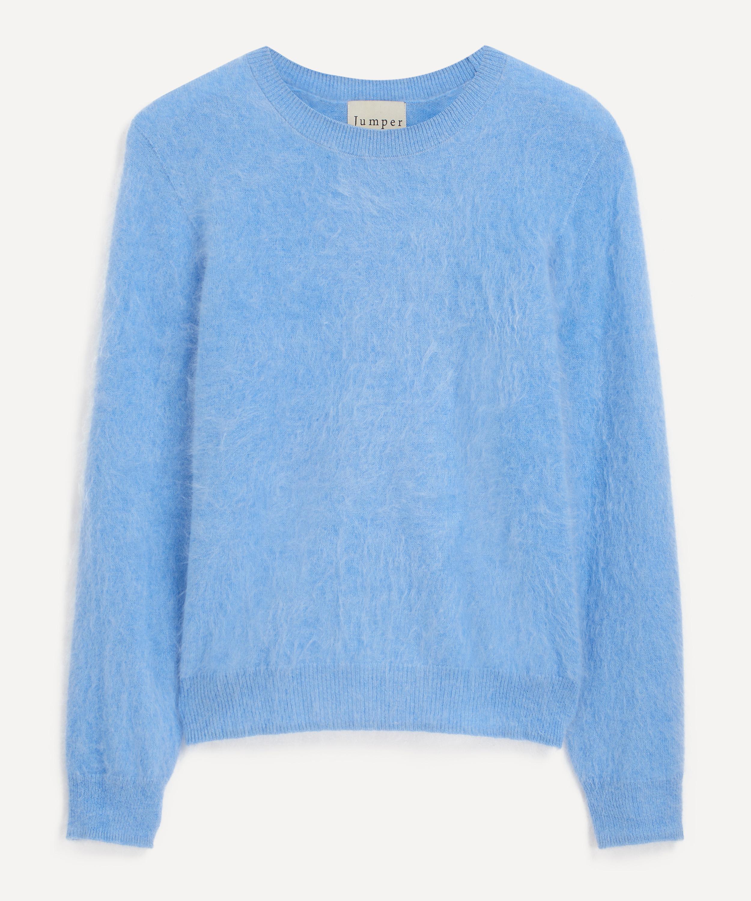 LIDNM CASHMERE MILLED CREW KNIT トップス