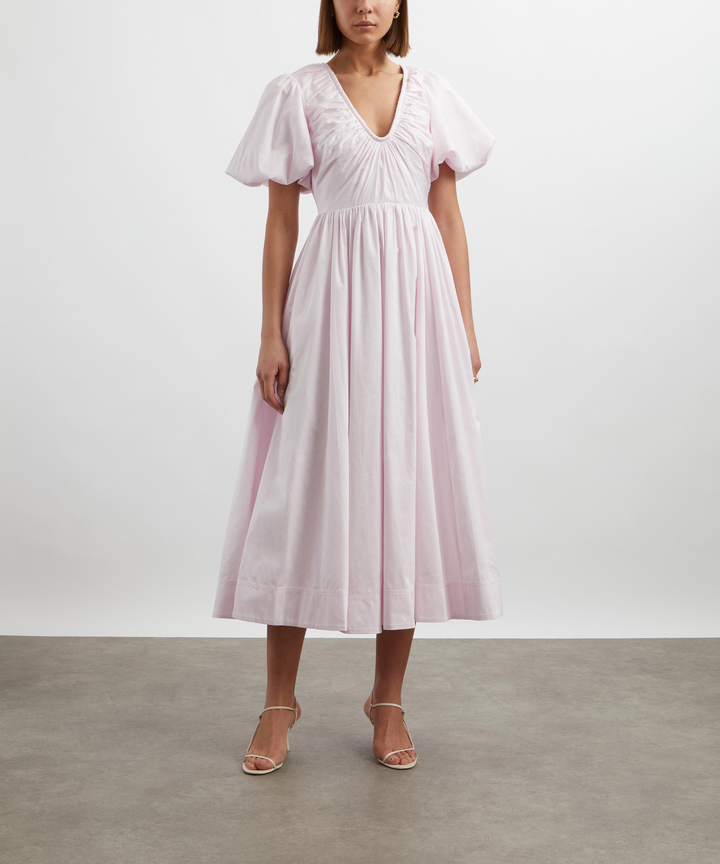 Aje - Esmerie Cotton Midi Dress image number 2