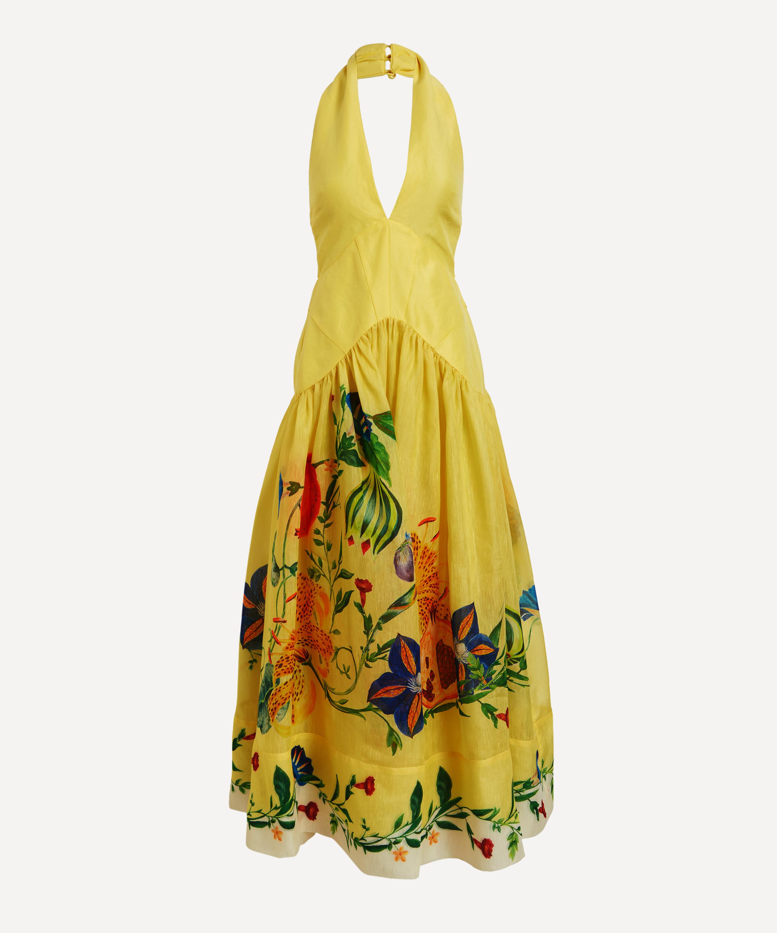 ALEMAIS - Dahlia Halter Dress