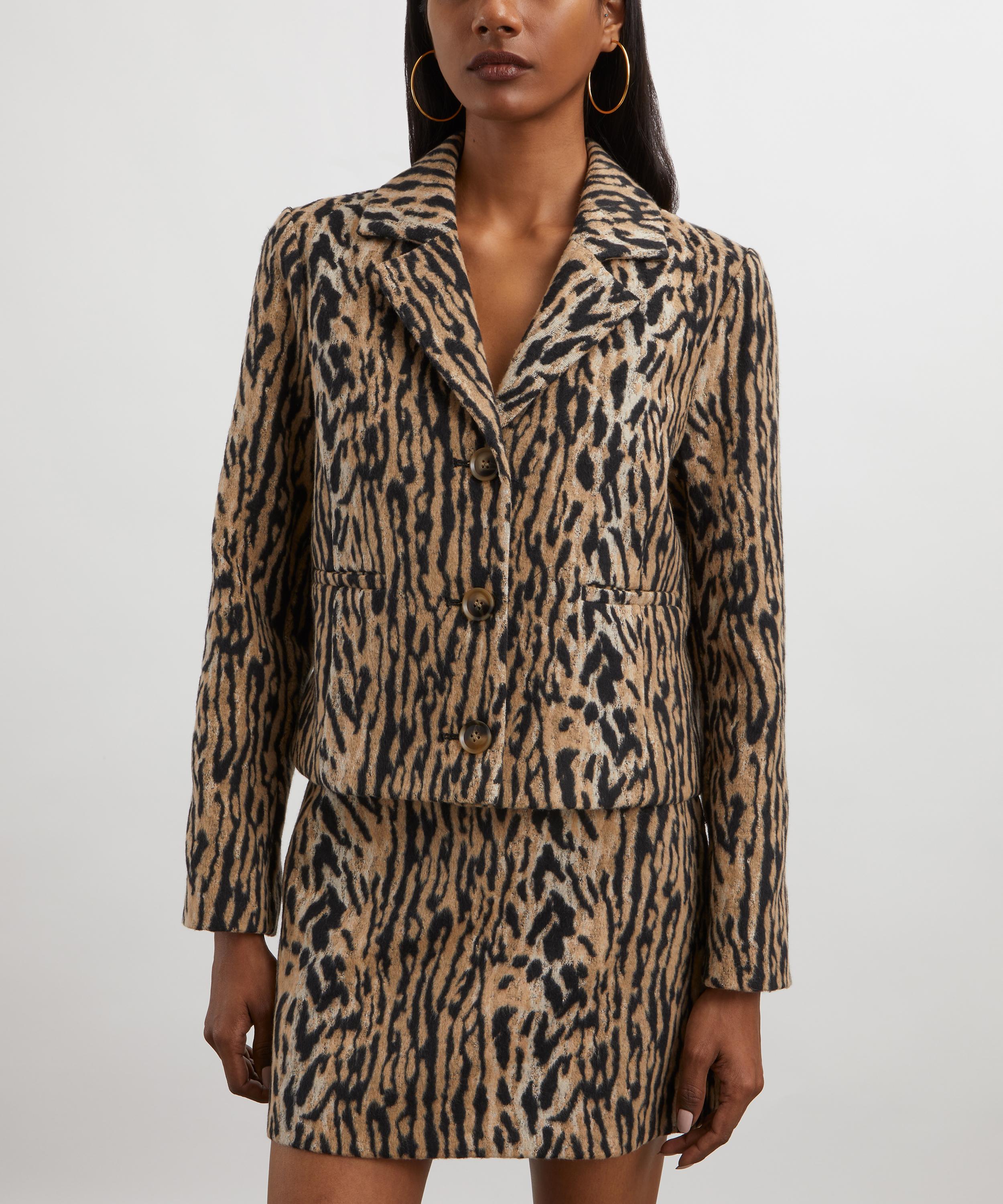 RIXO - Leila Leopard Jacket image number 2