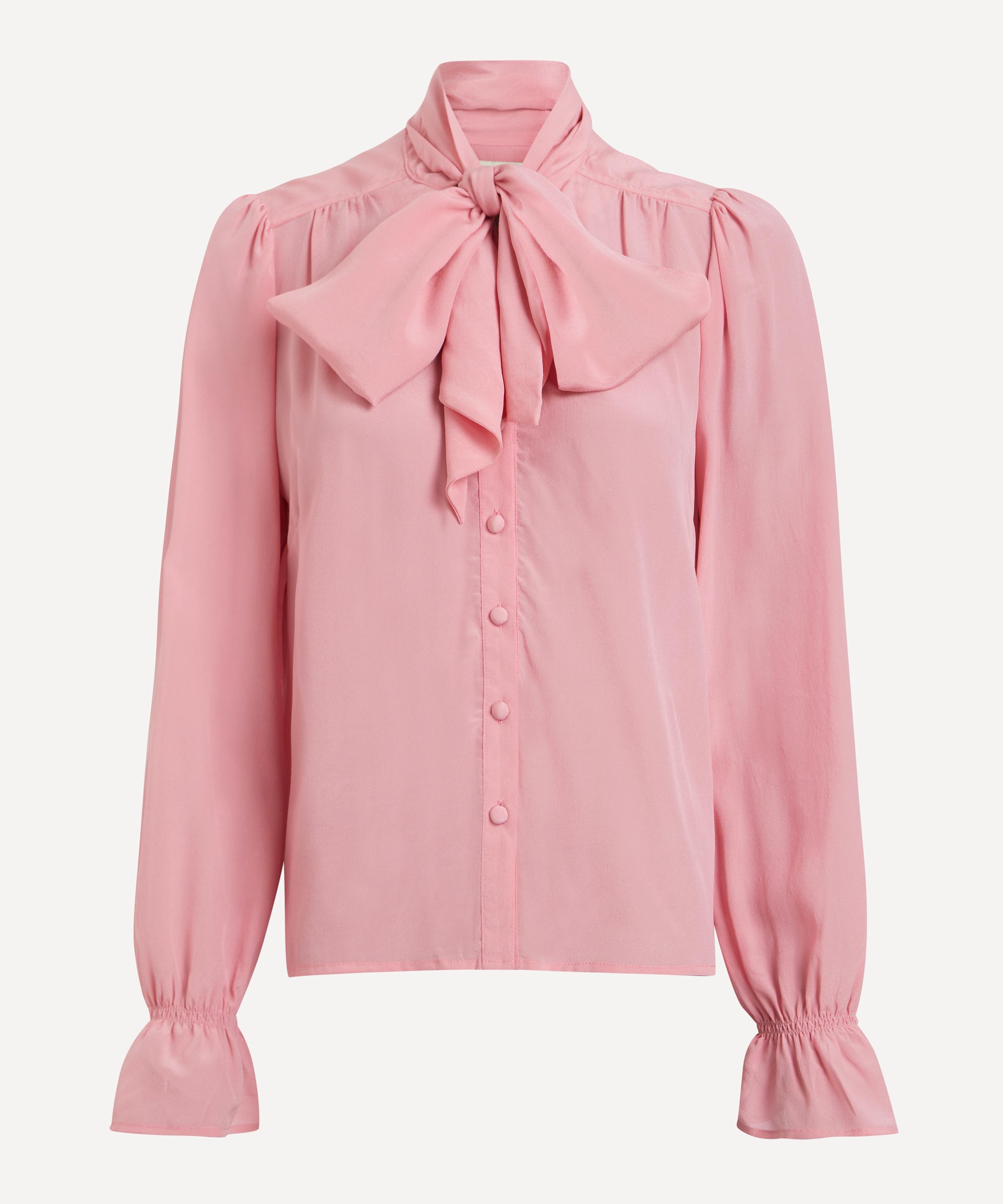 RIXO - Wilhelmina Silk Blouse image number 0