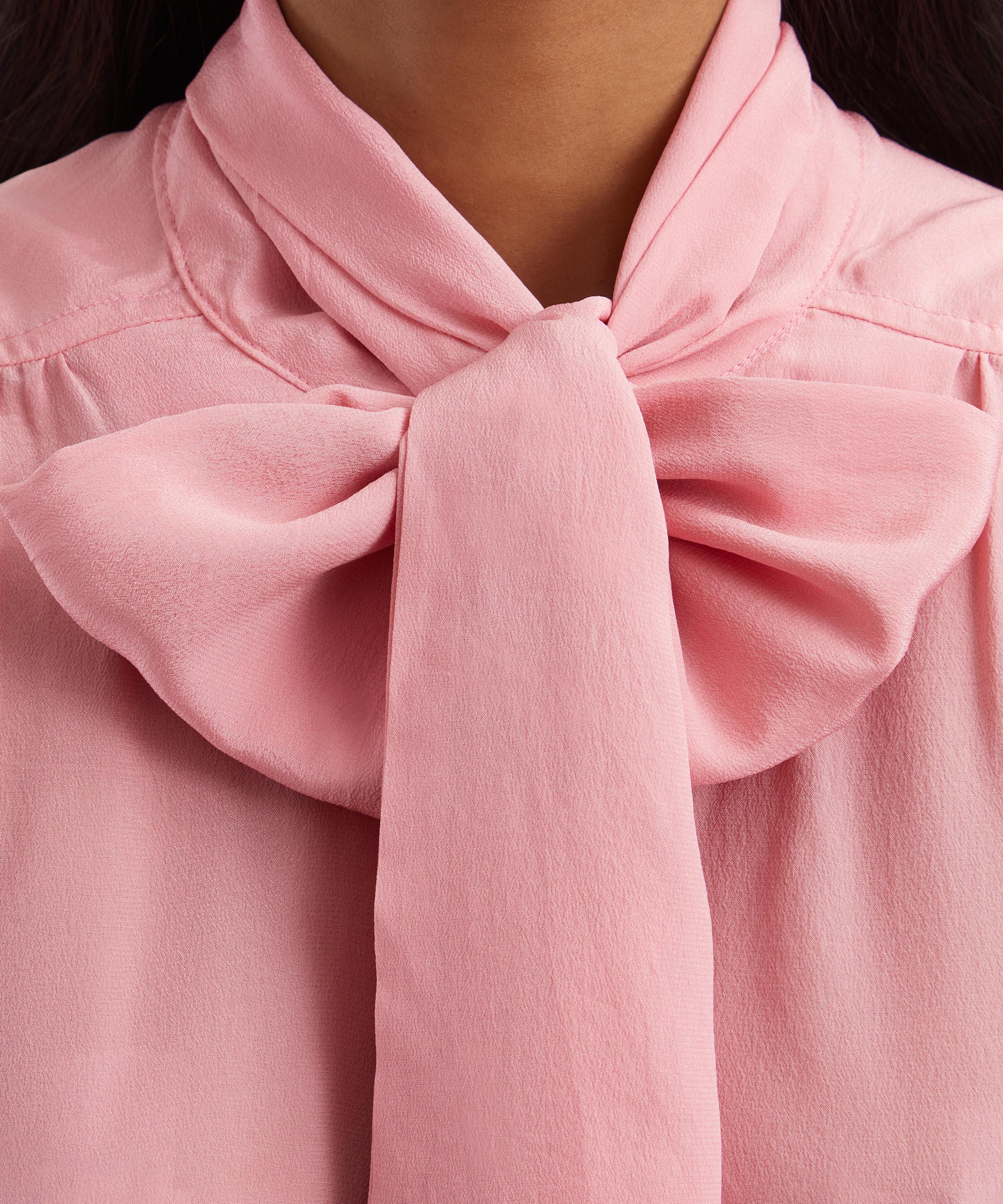 RIXO - Wilhelmina Silk Blouse image number 4