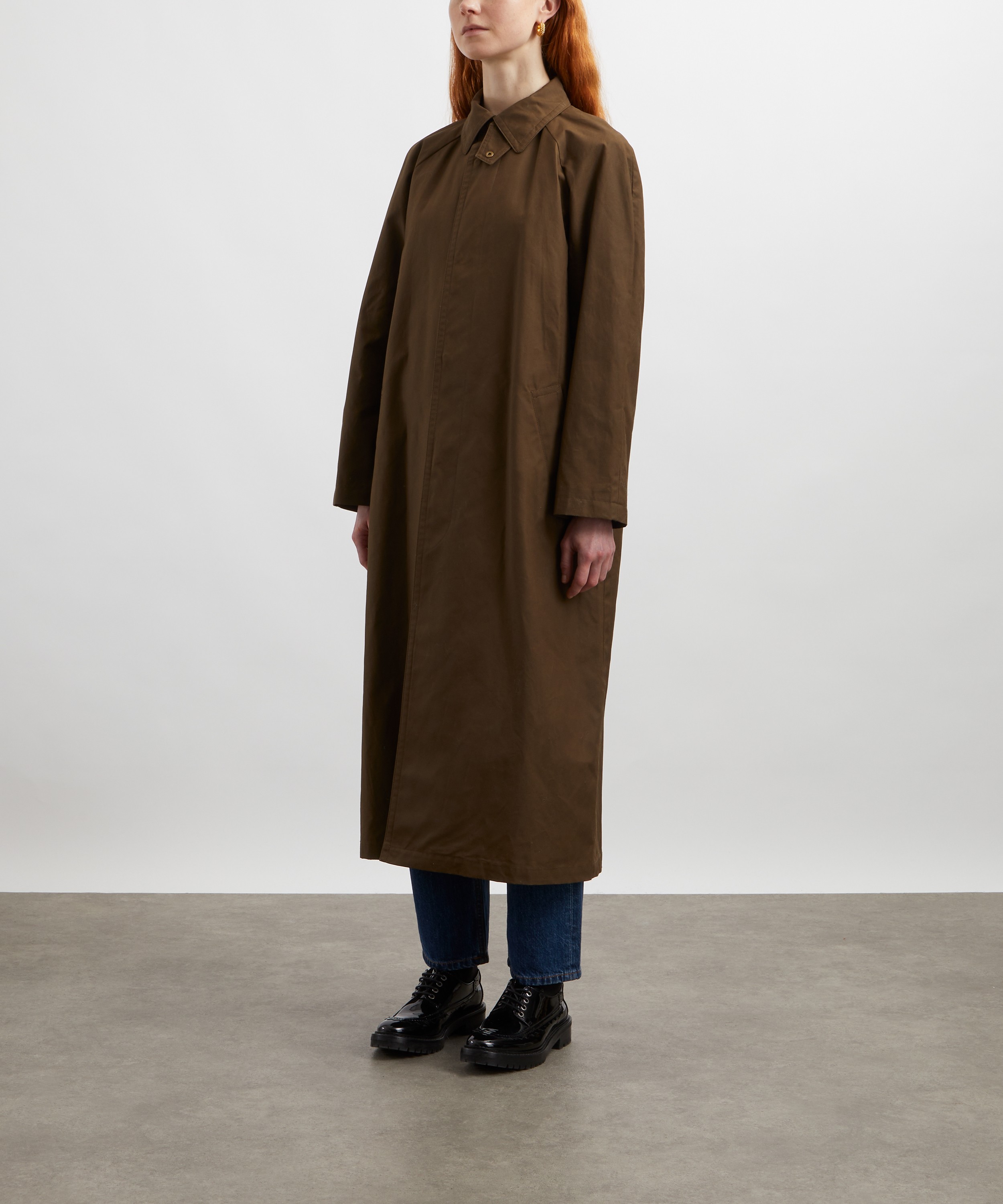 A.P.C. - Gaia Waxed Cotton Coat image number 2