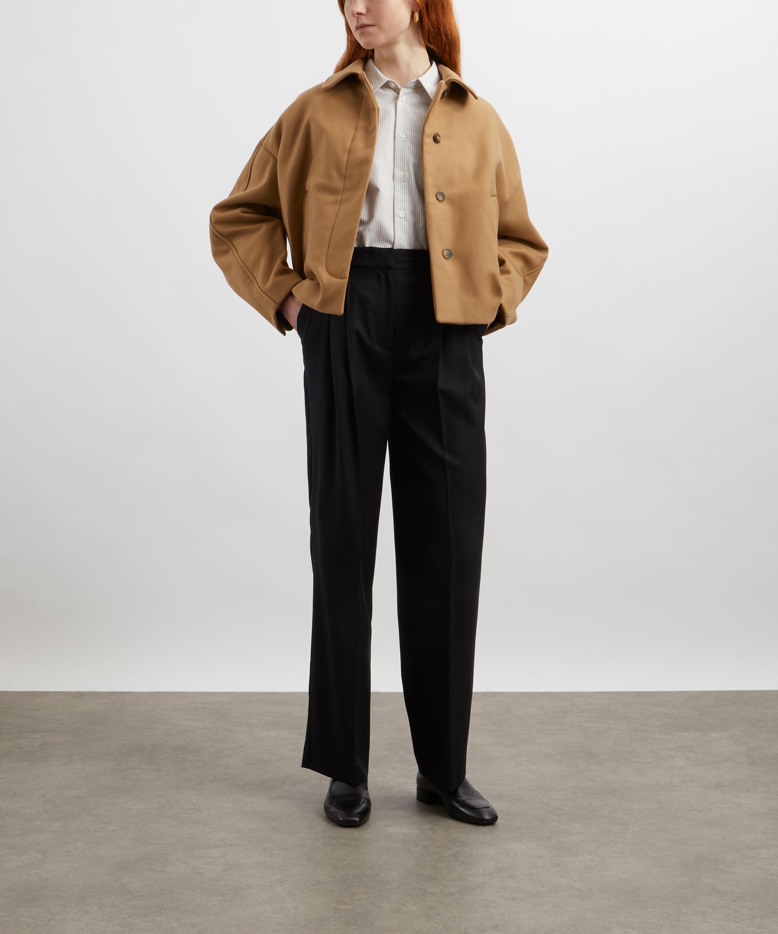 A.P.C. - Becca Camel Wool-Cashmere Jacket image number 1