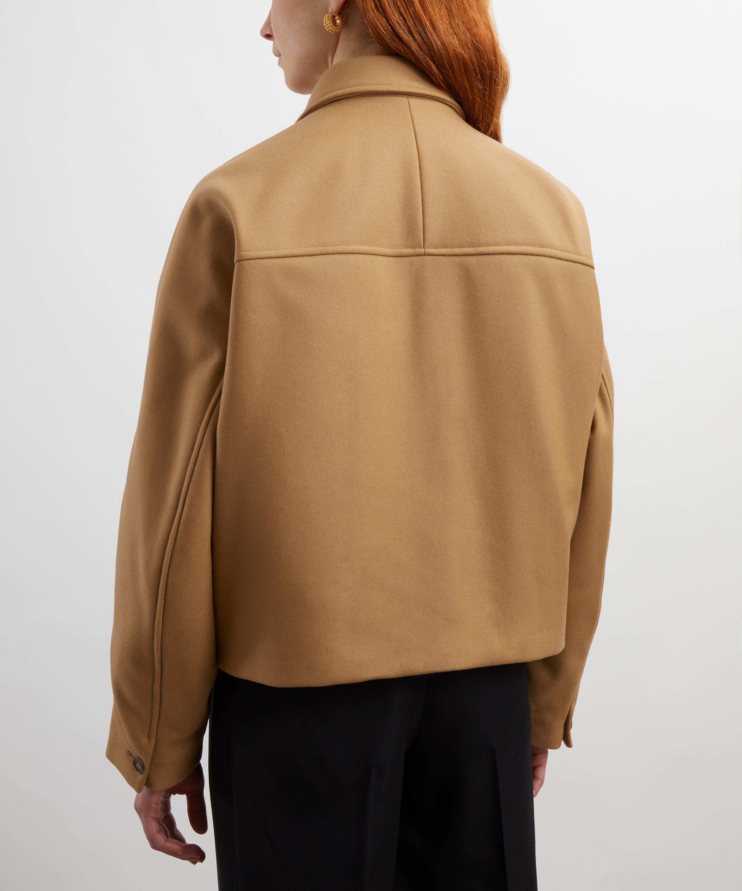 A.P.C. - Becca Camel Wool-Cashmere Jacket image number 3