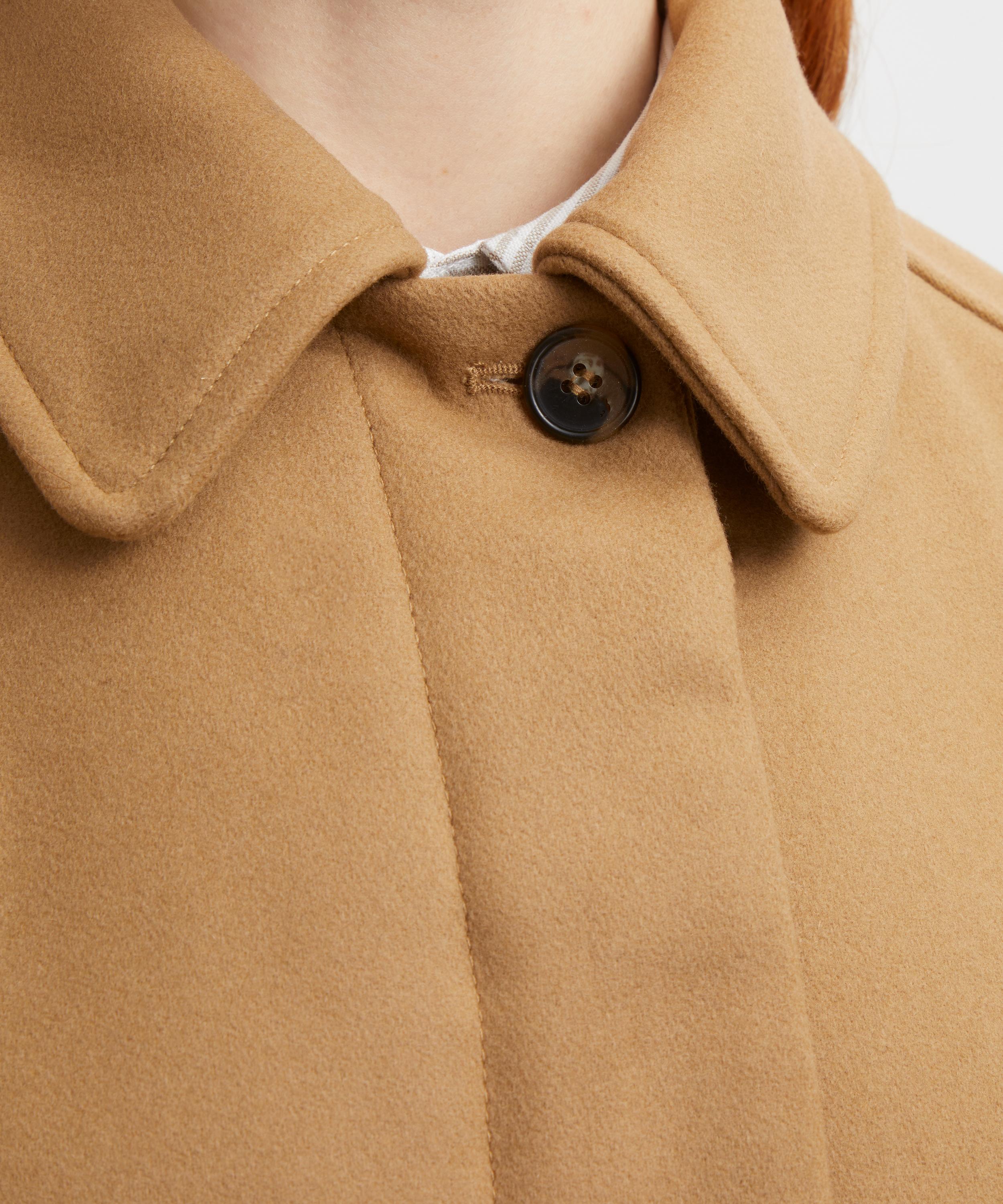 A.P.C. - Becca Camel Wool-Cashmere Jacket image number 4