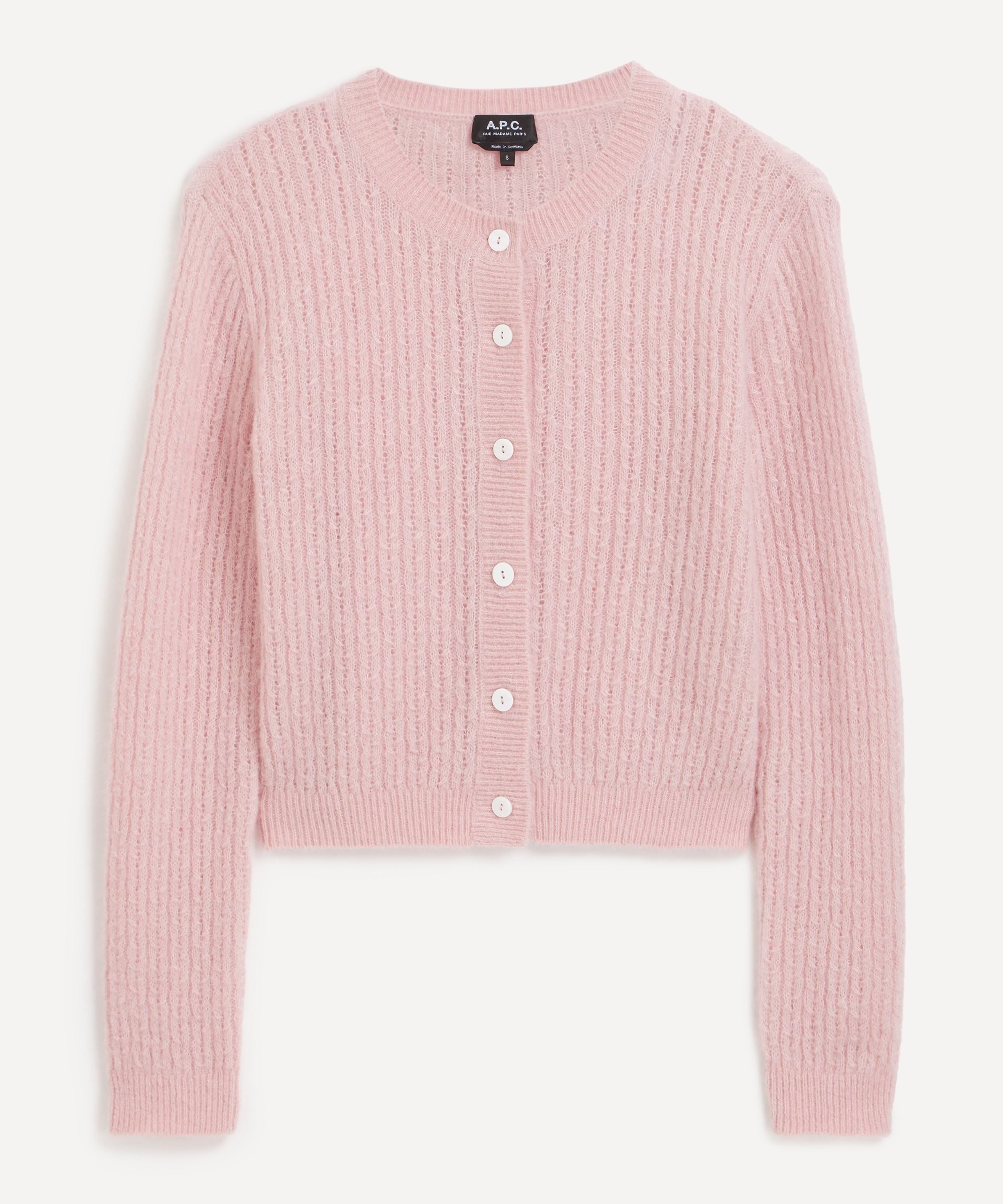 A.P.C. - Milo Alpaca-Merino Wool Cardigan image number 0