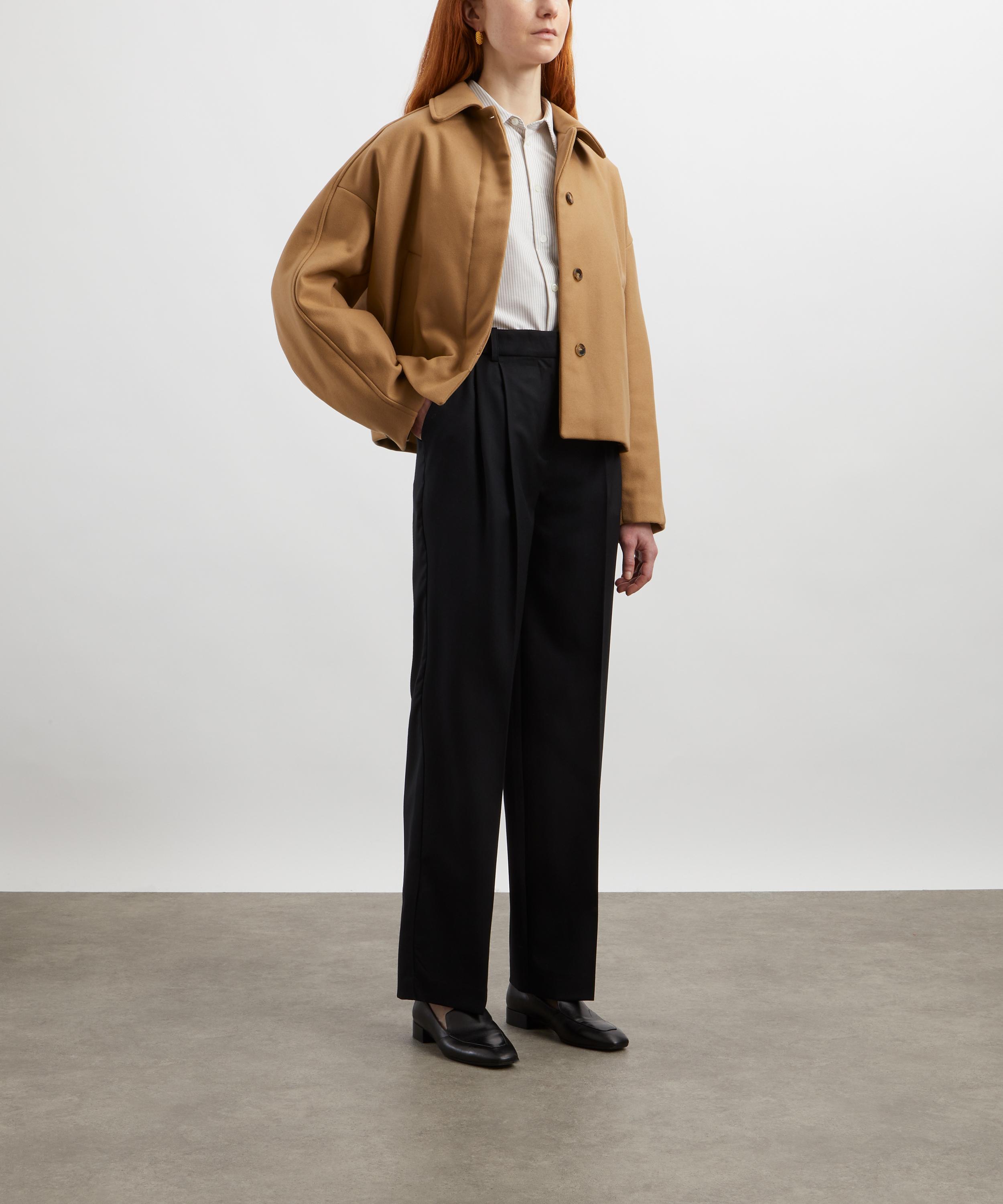 A.P.C. - Joseon Pleated Wool Trousers image number 1