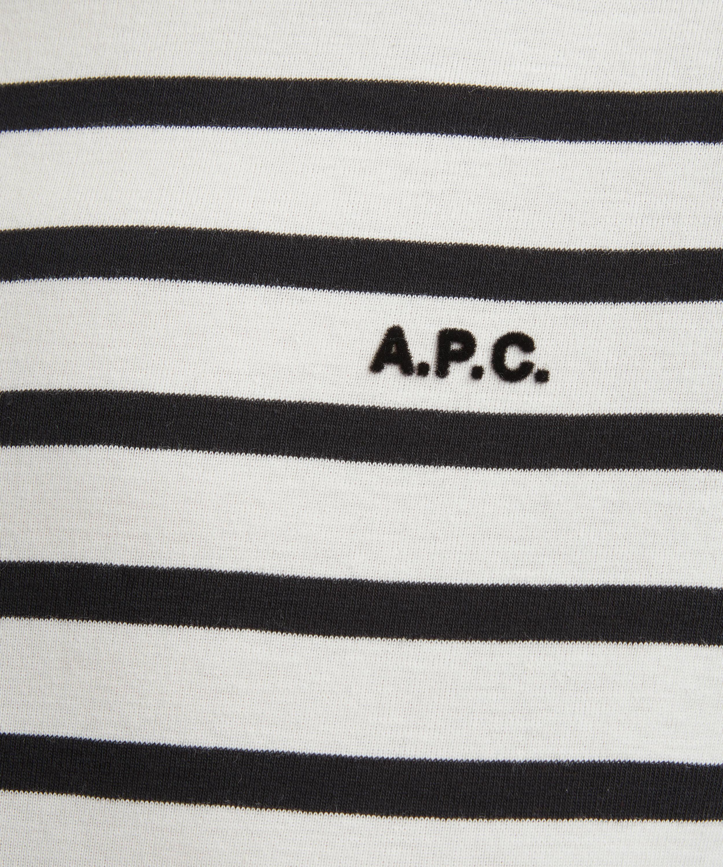 A.P.C. - Caroll Striped T-Shirt image number 4