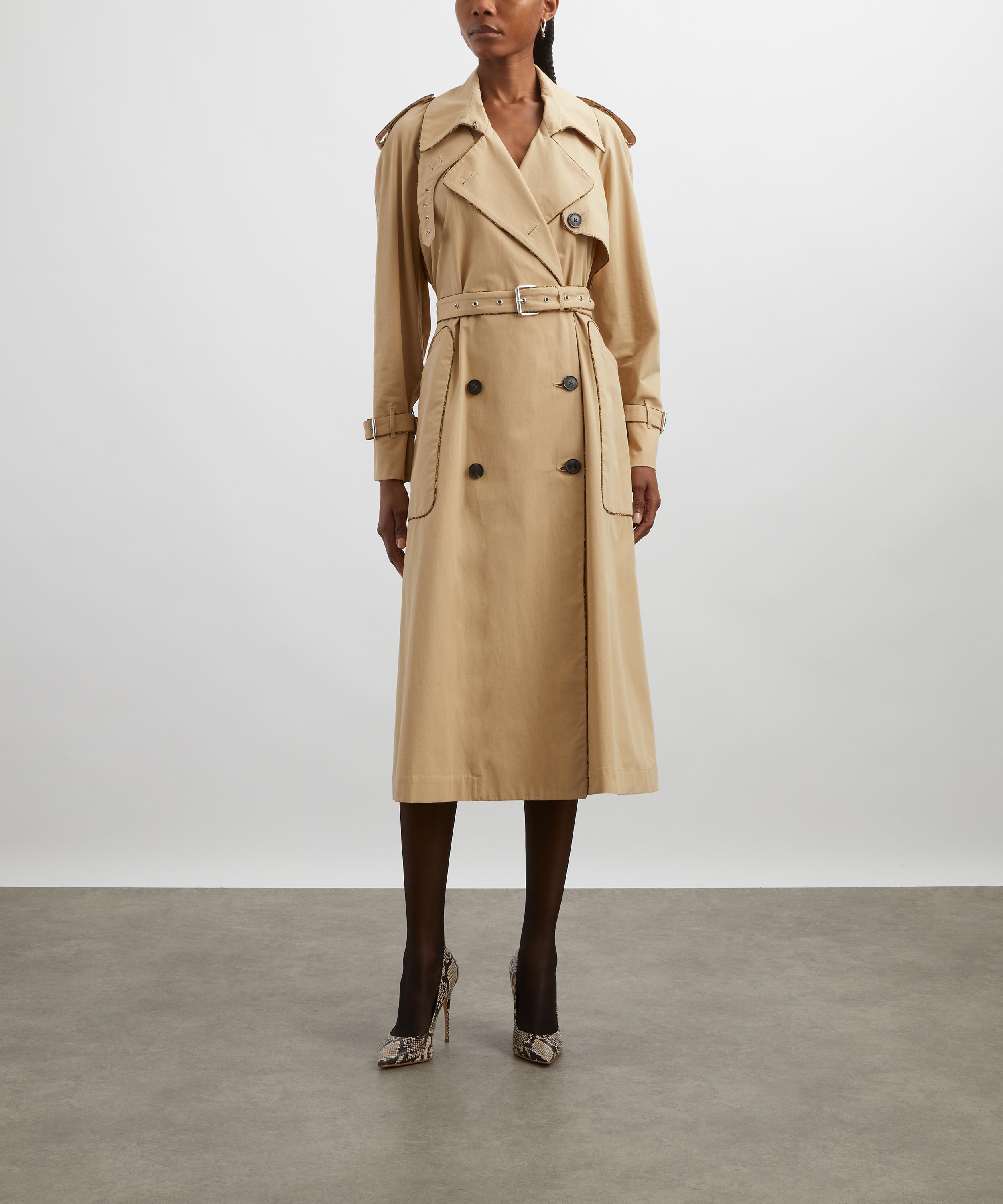 Dries Van Noten - Piped Cotton Trench Coat image number 1