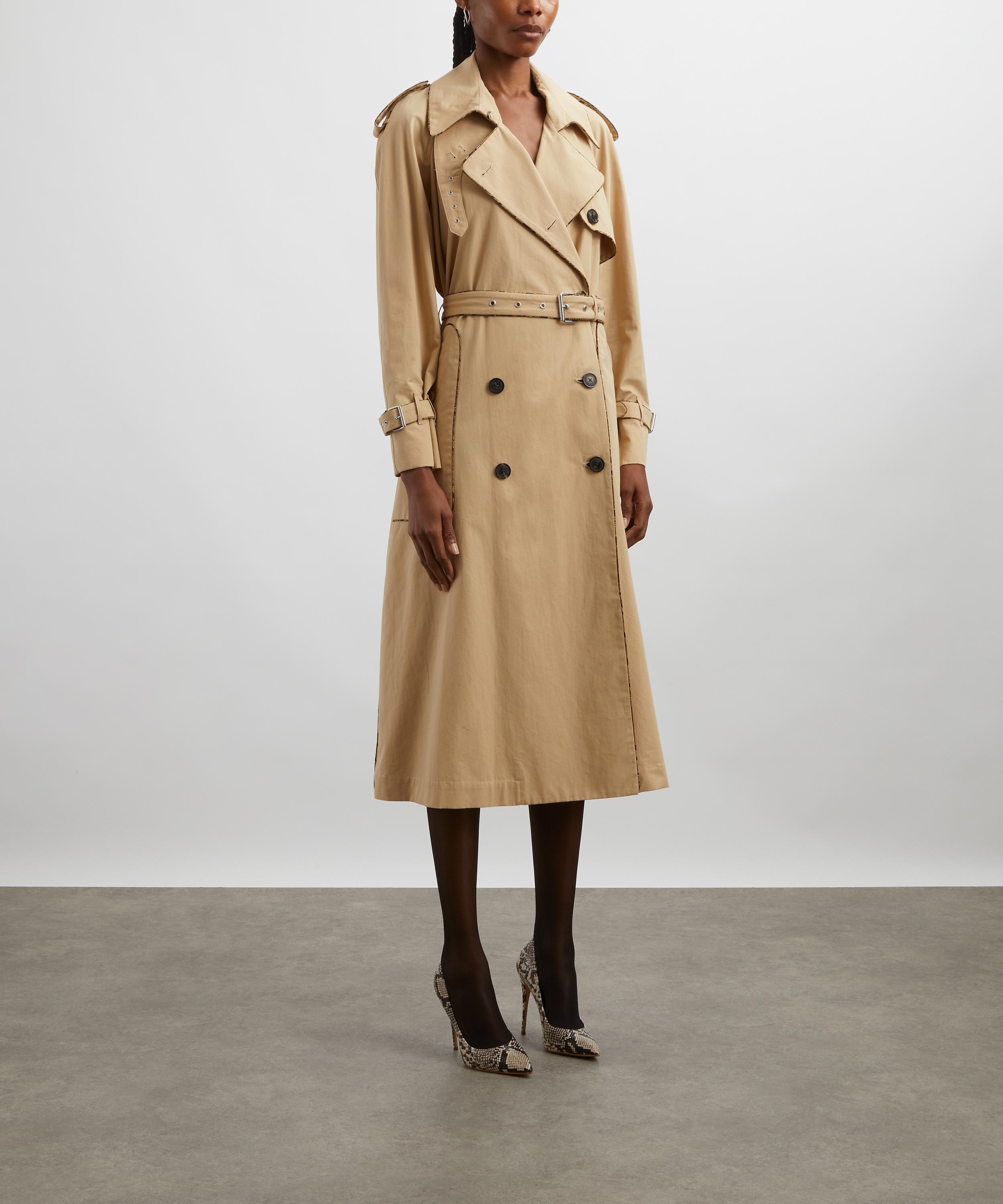 Dries Van Noten - Piped Cotton Trench Coat image number 2