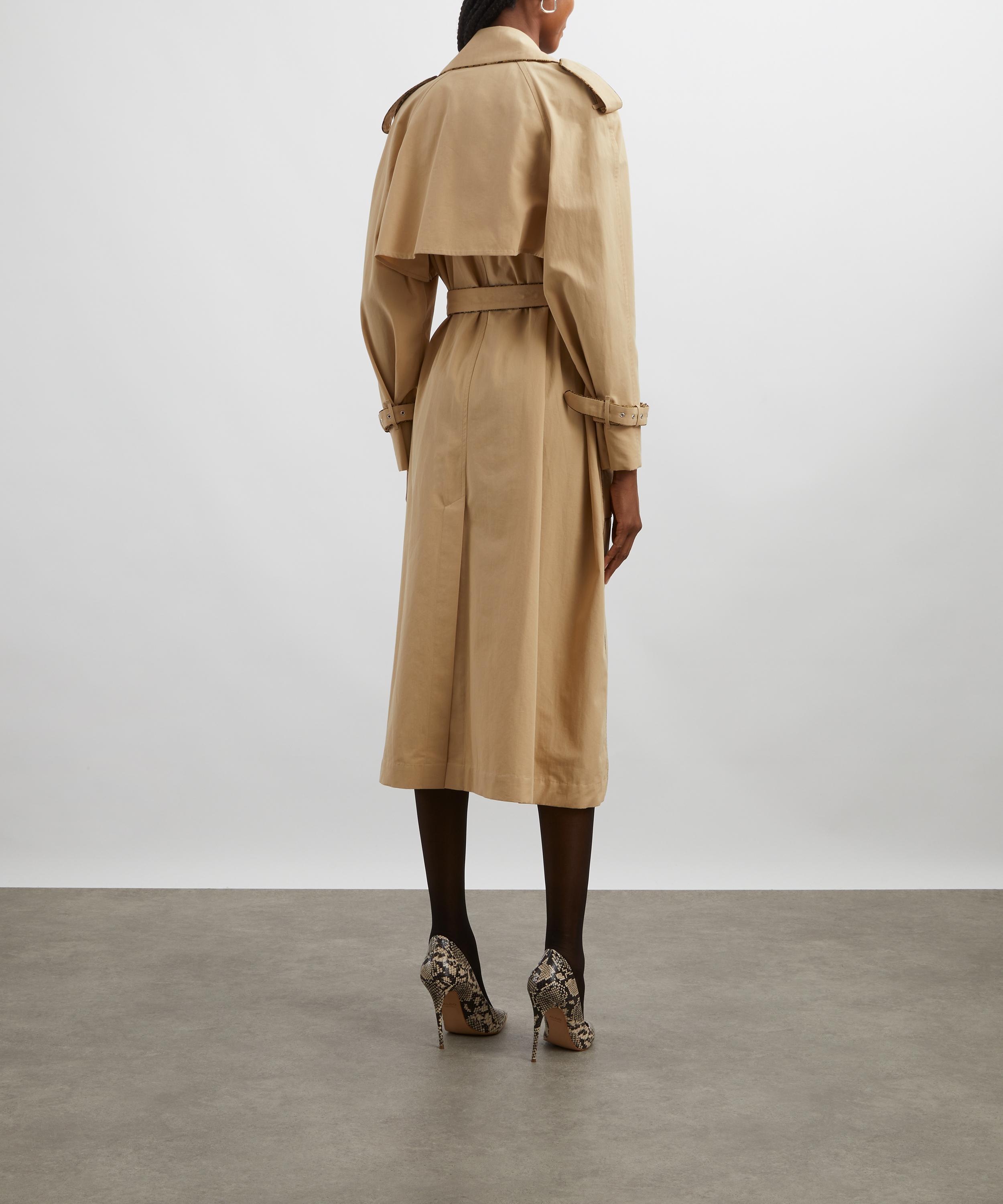 Dries Van Noten - Piped Cotton Trench Coat image number 3