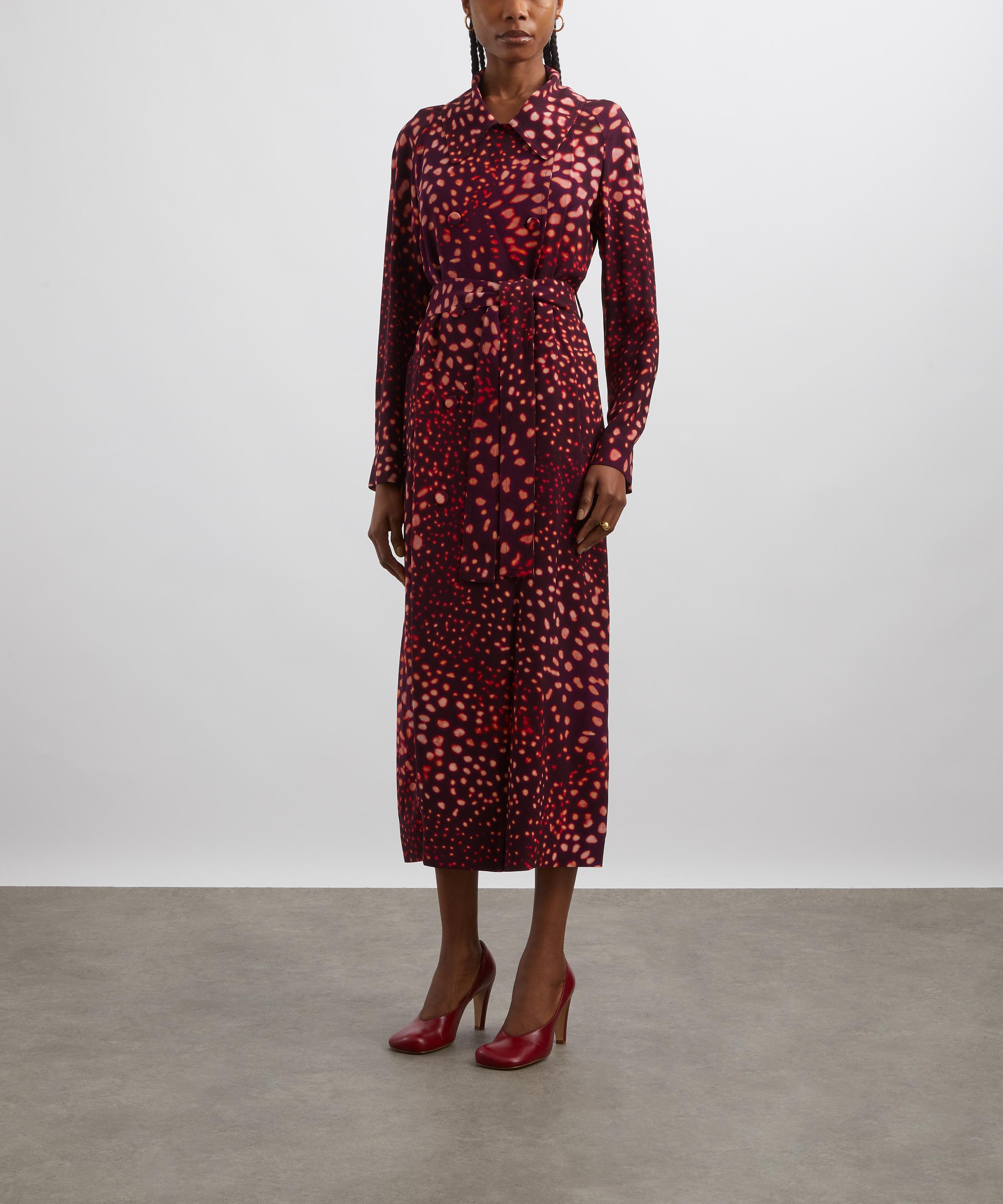 Dries Van Noten - Orchid Spots Printed Mac image number 2