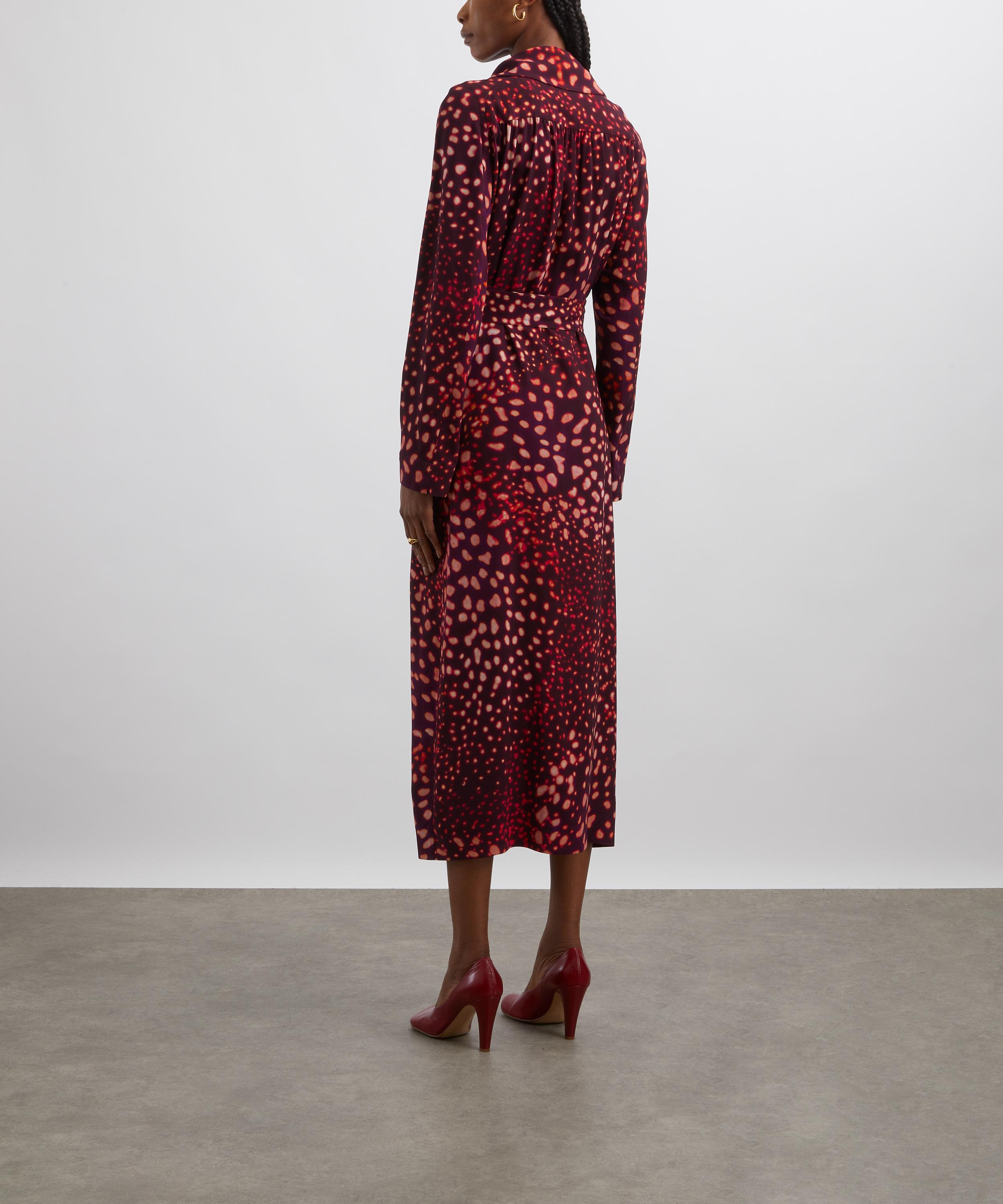 Dries Van Noten - Orchid Spots Printed Mac image number 3