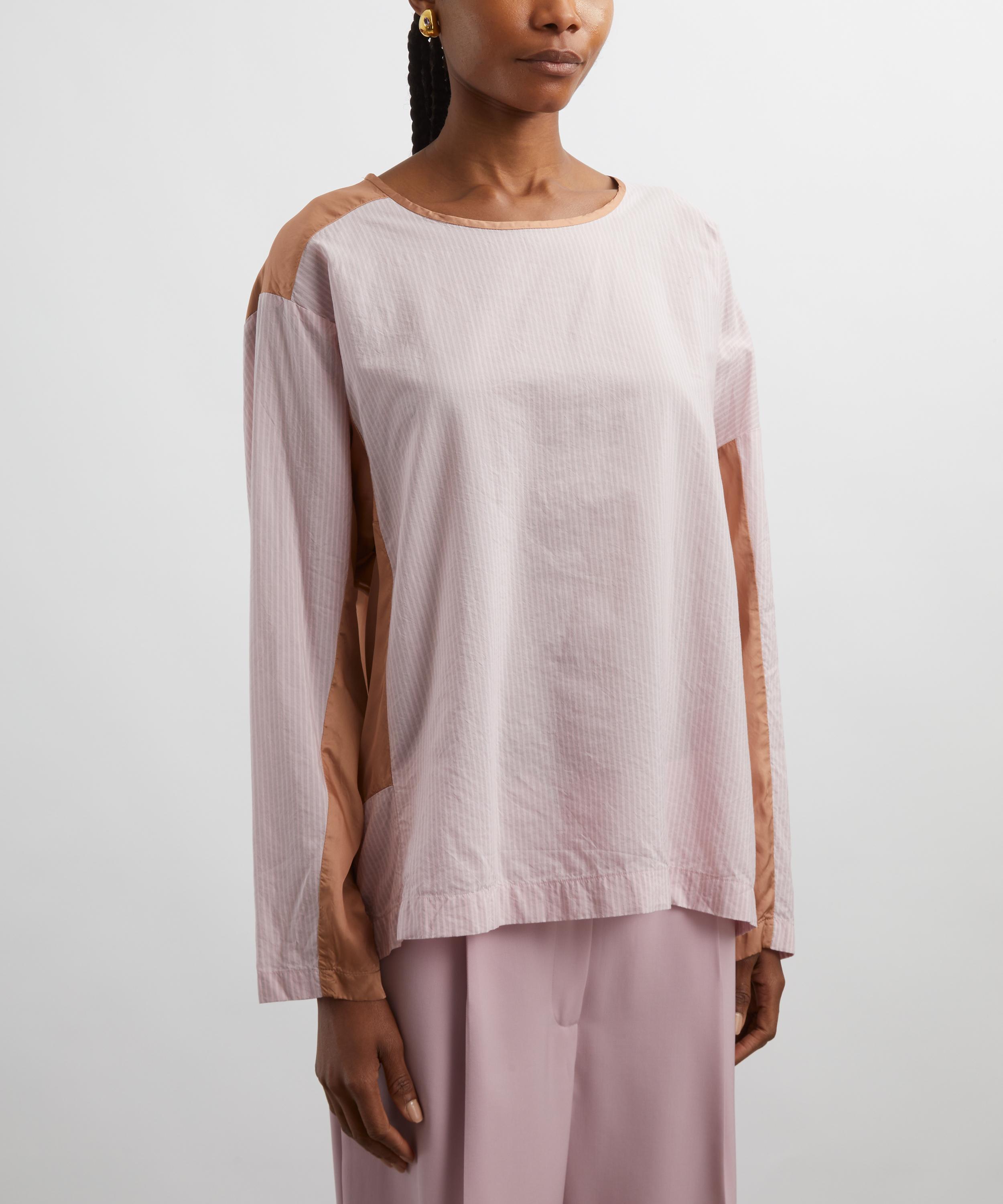 Dries Van Noten - Pink Panelled Top image number 2