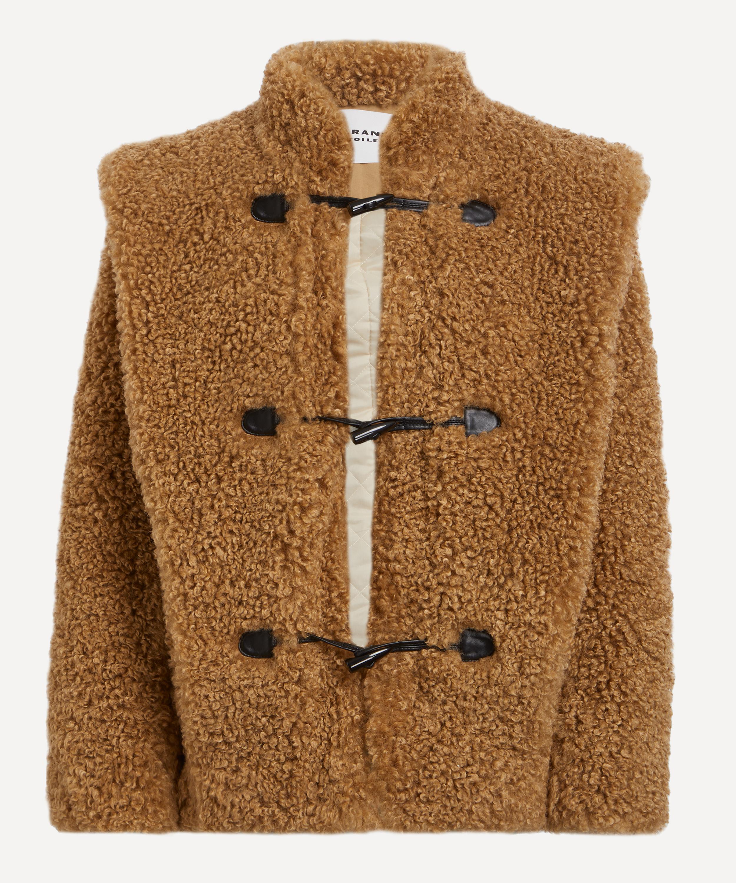 Isabel Marant Étoile - Avalia Curly Faux-Fur Coat image number 0