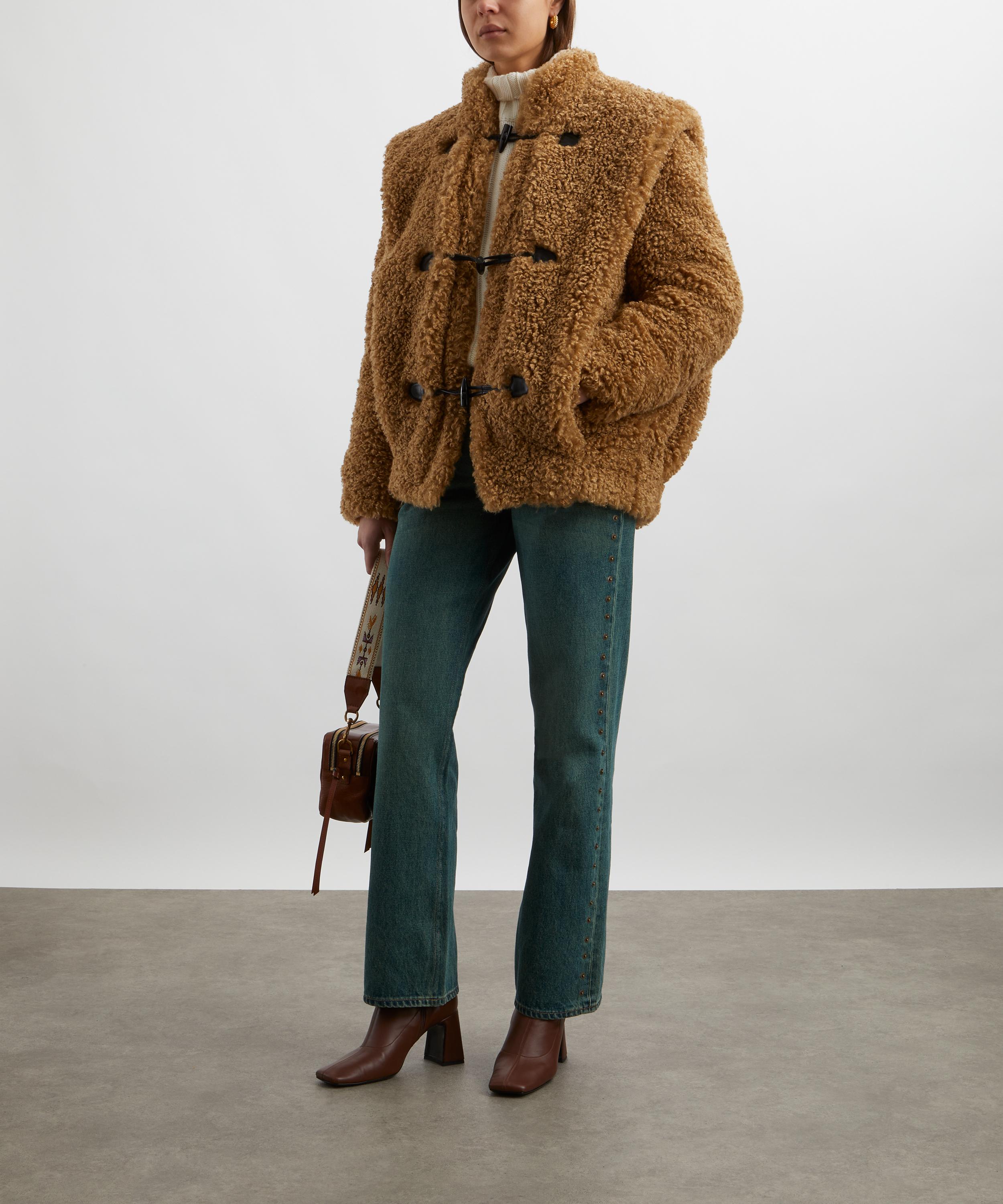 Isabel Marant Étoile - Avalia Curly Faux-Fur Coat image number 1