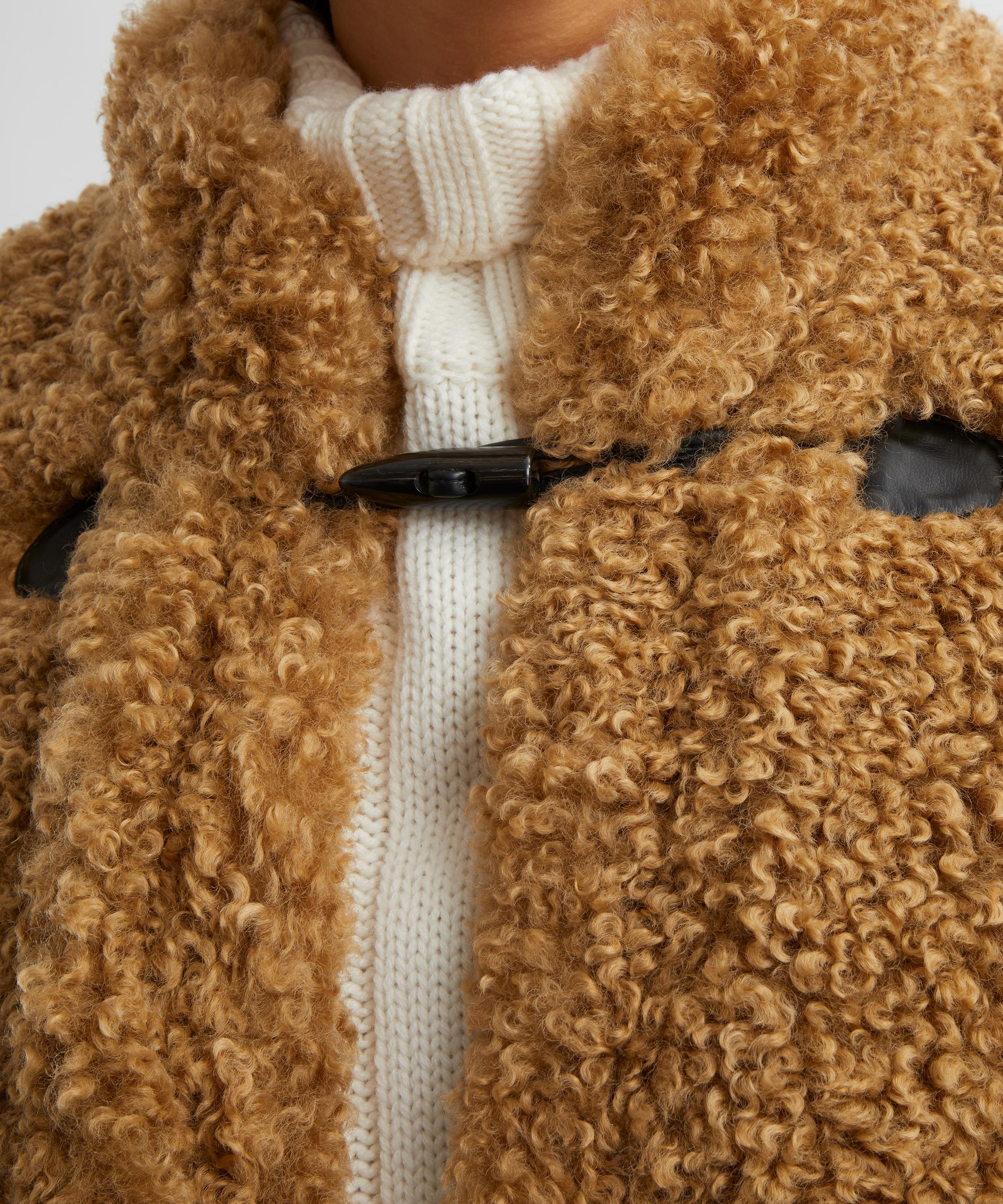 Isabel Marant Étoile - Avalia Curly Faux-Fur Coat image number 4