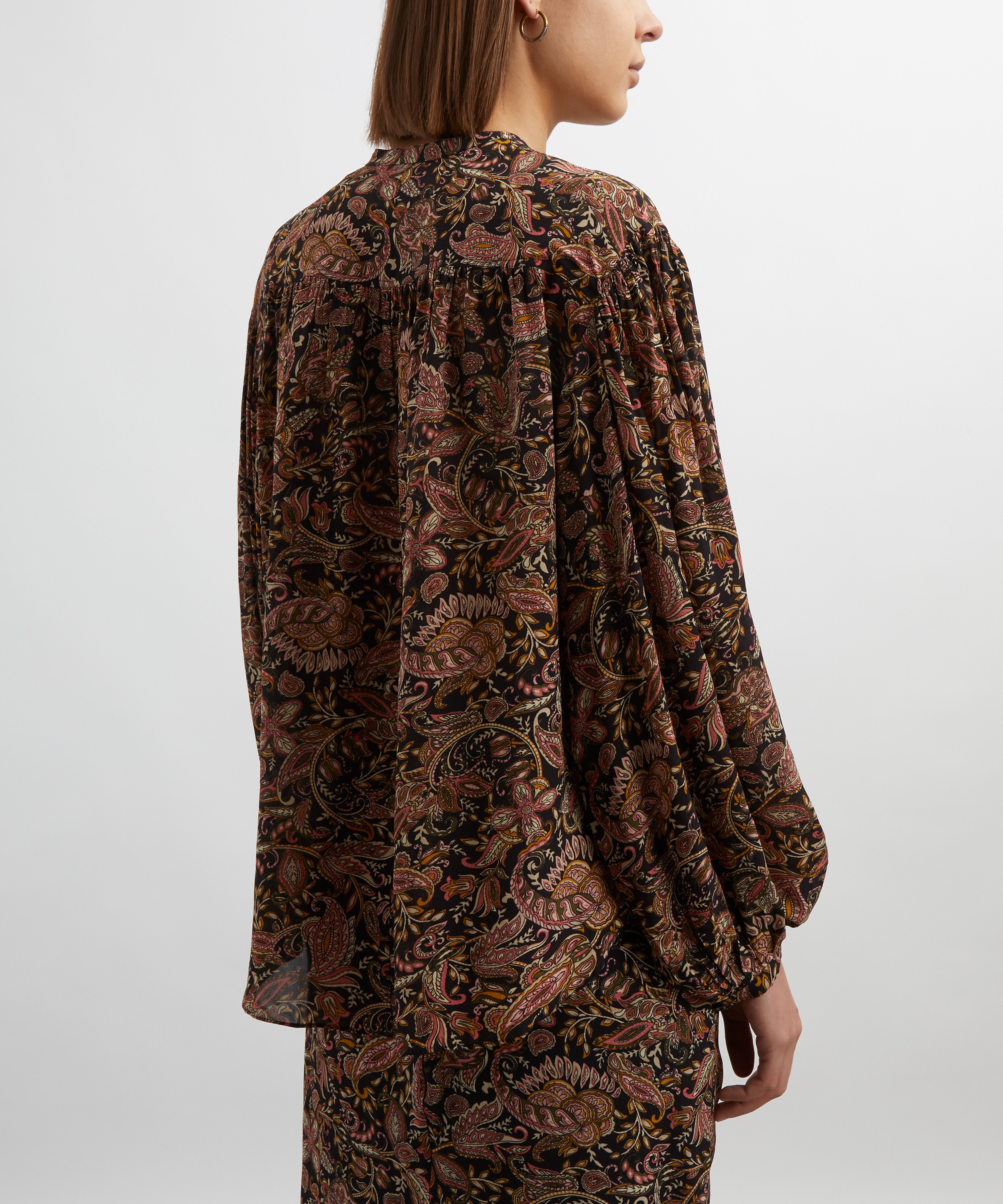 Isabel Marant Étoile - Zalika Paisley Blouse image number 3