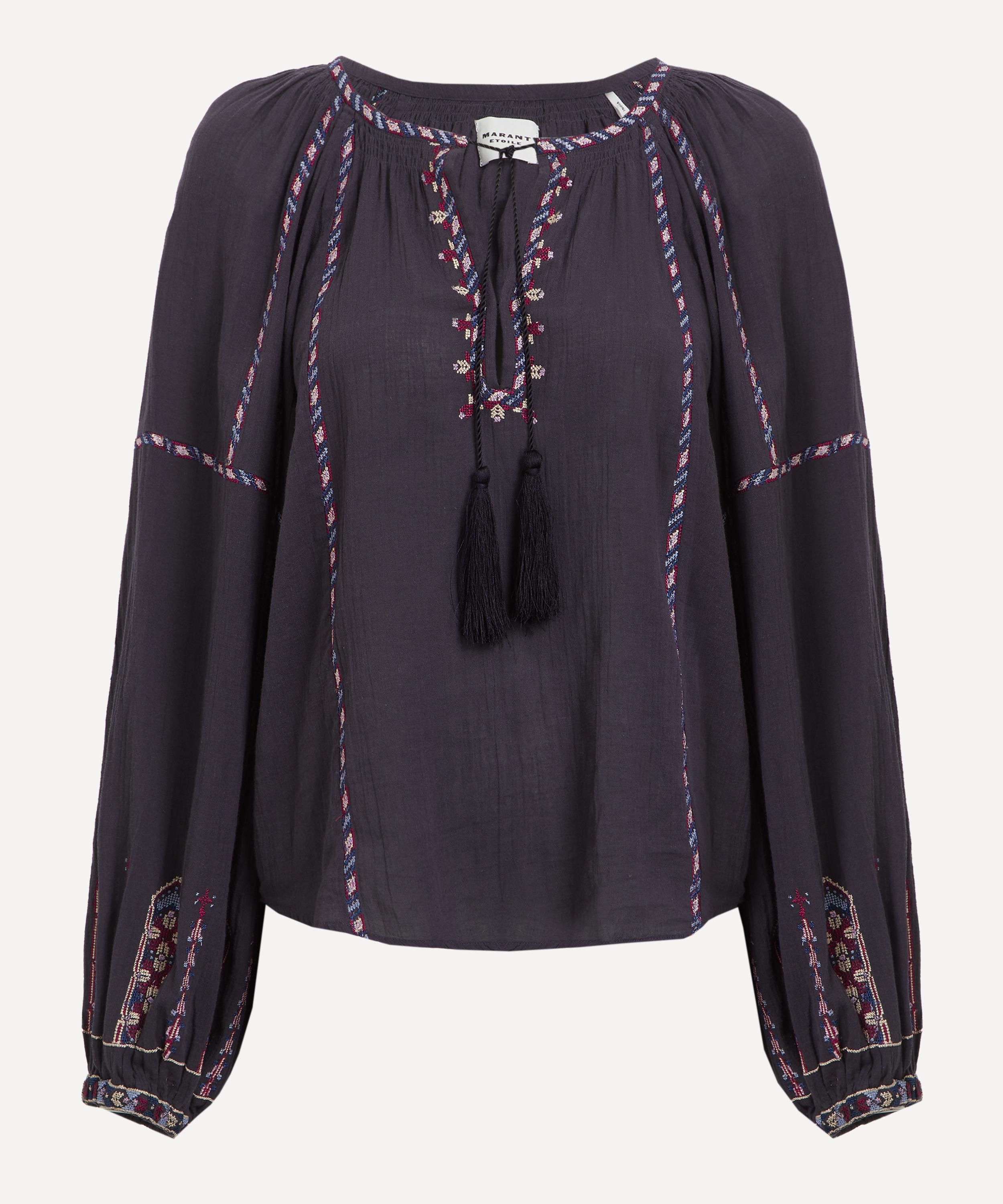 Isabel Marant Étoile - Fernanda Gauze Blouse  image number 0