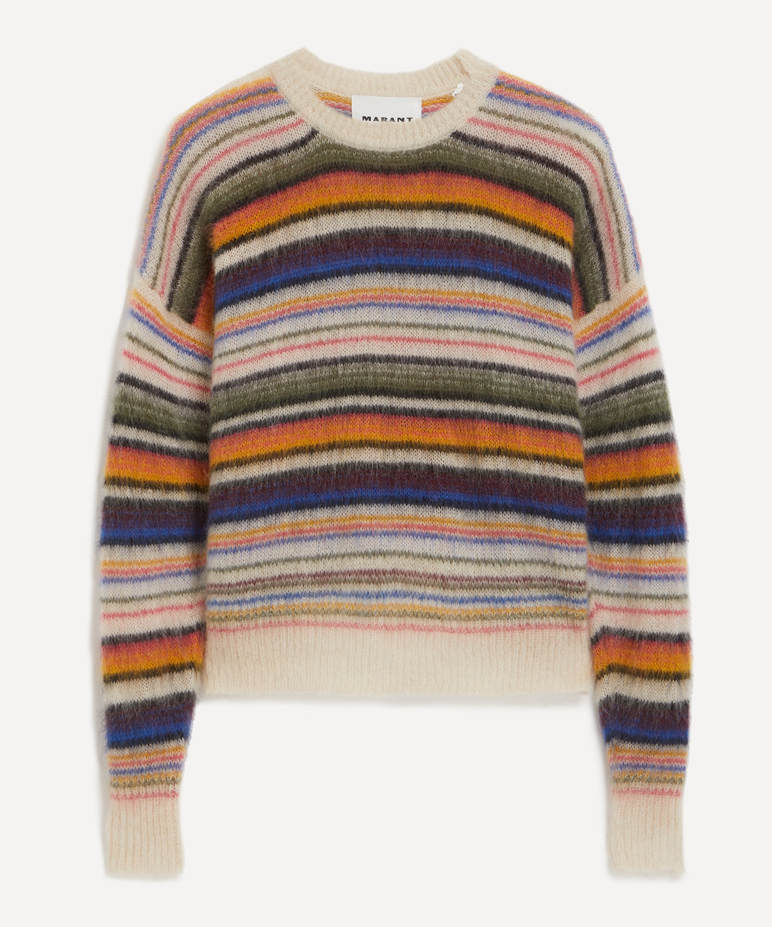 Isabel Marant Étoile - Drussel Striped Mohair Jumper image number 0