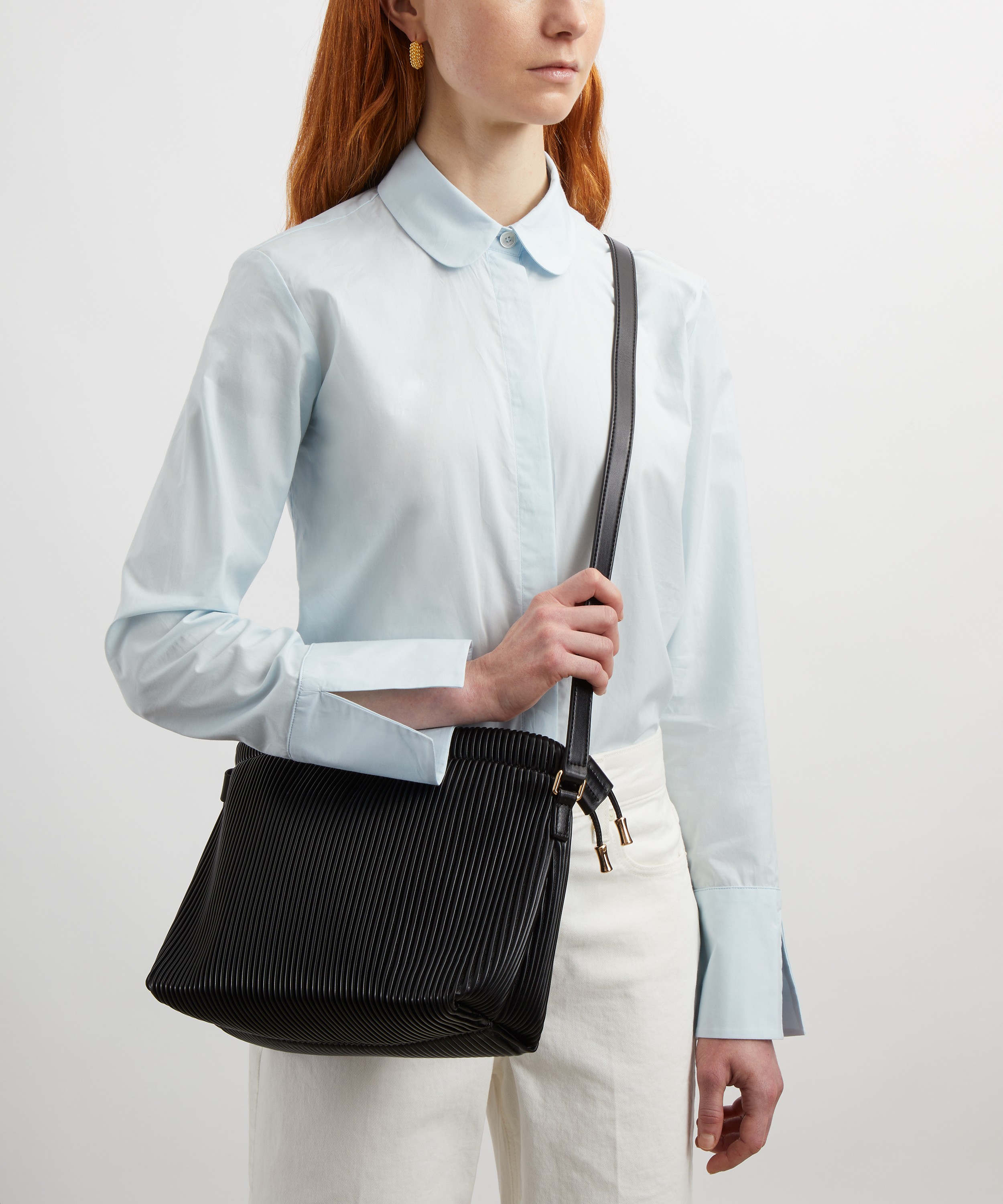 A.P.C. - Ninon Pleated Bag image number 1