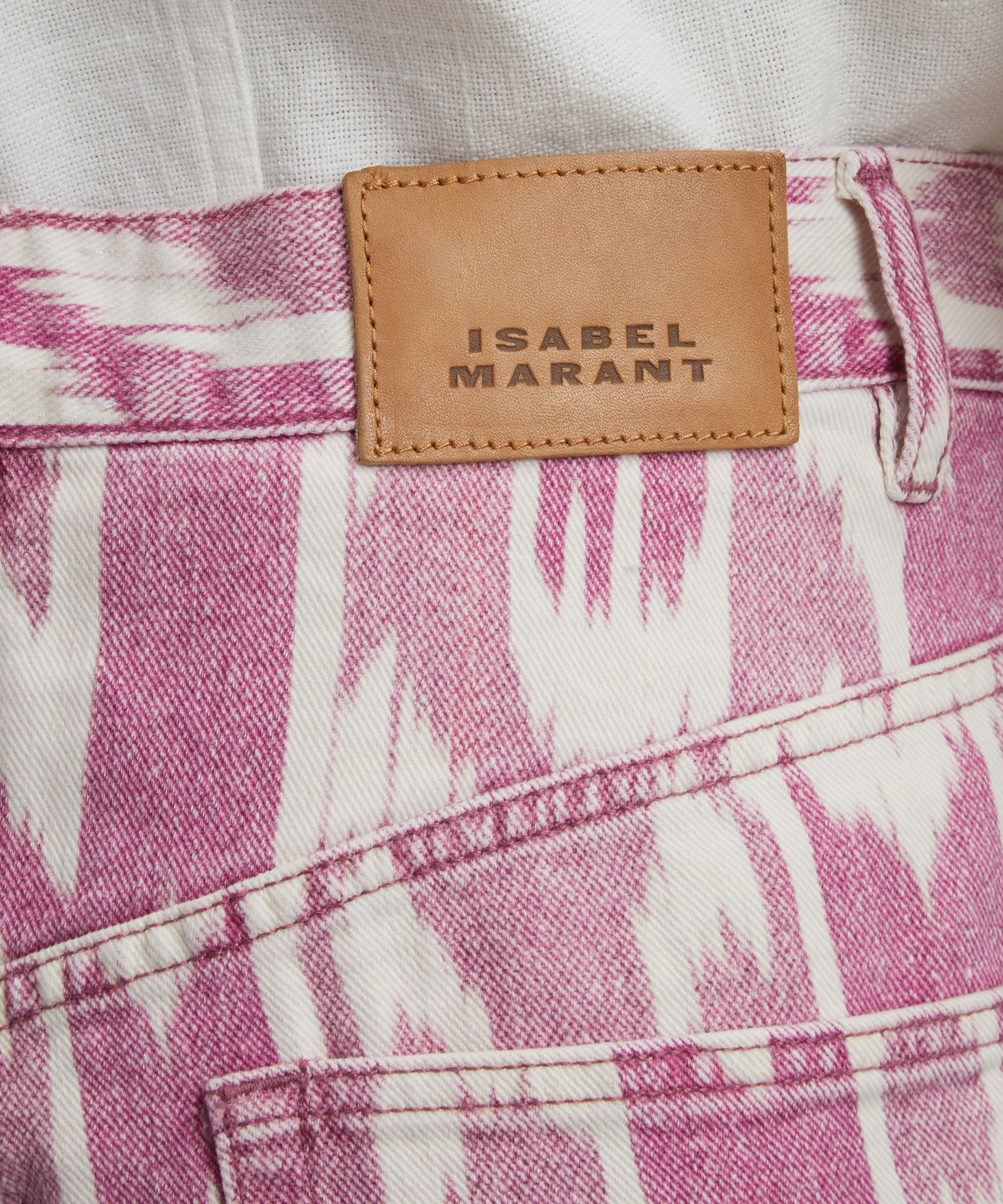 Isabel Marant Étoile - Joanny Ikat Denim Jeans image number 4