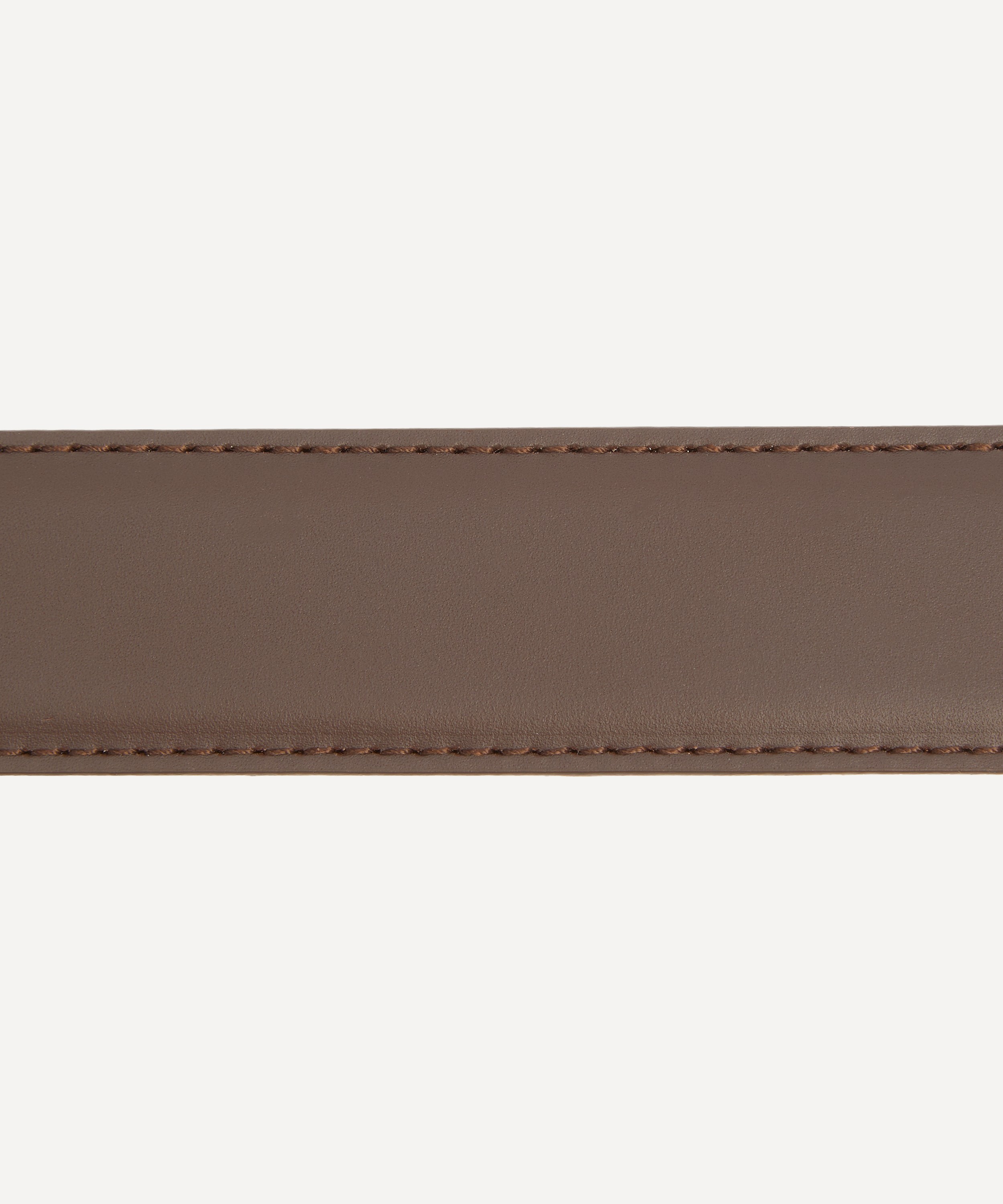 Paul Smith - Leather Signature Stripe Keeper Belt image number 1