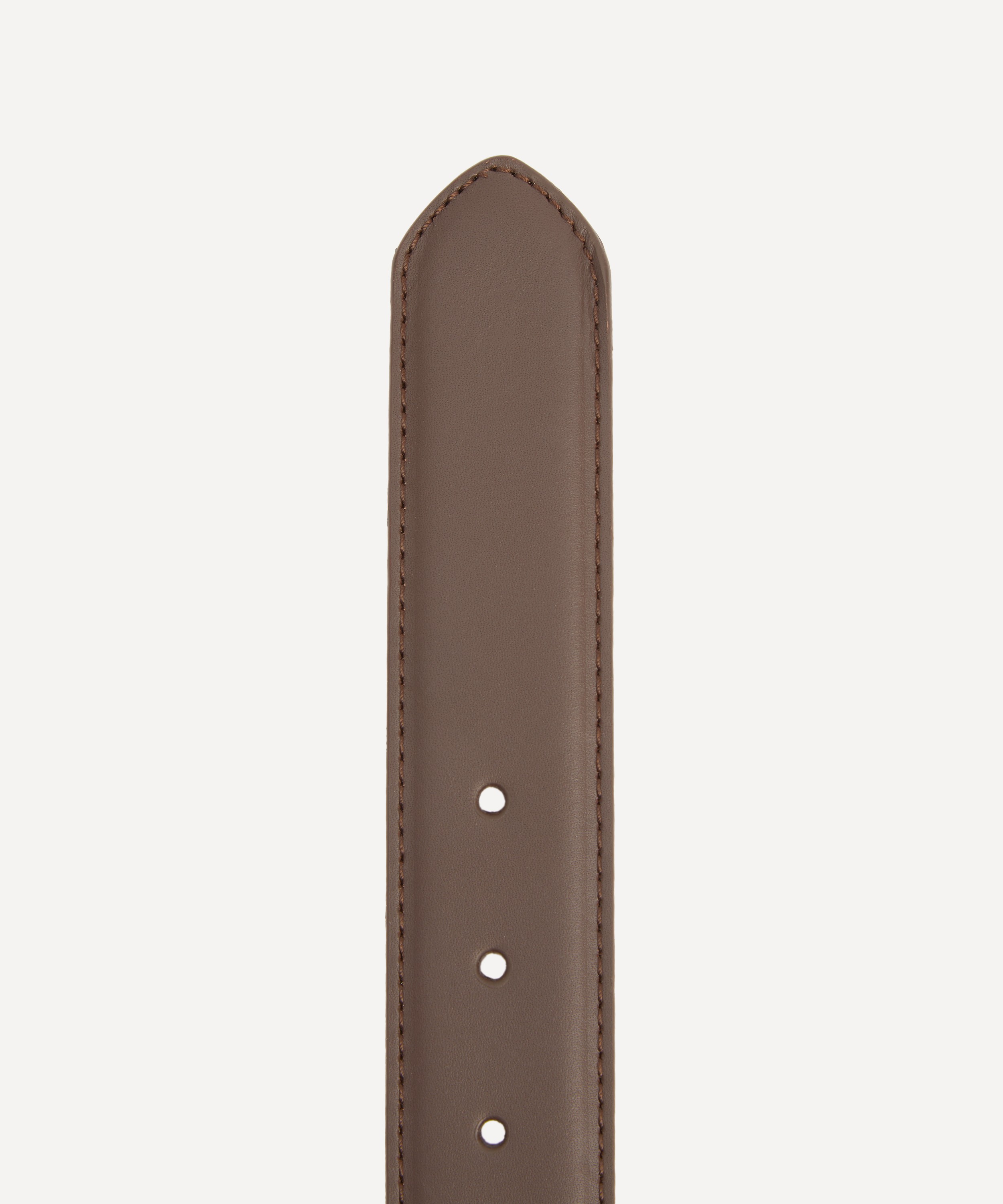 Paul Smith - Leather Signature Stripe Keeper Belt image number 3