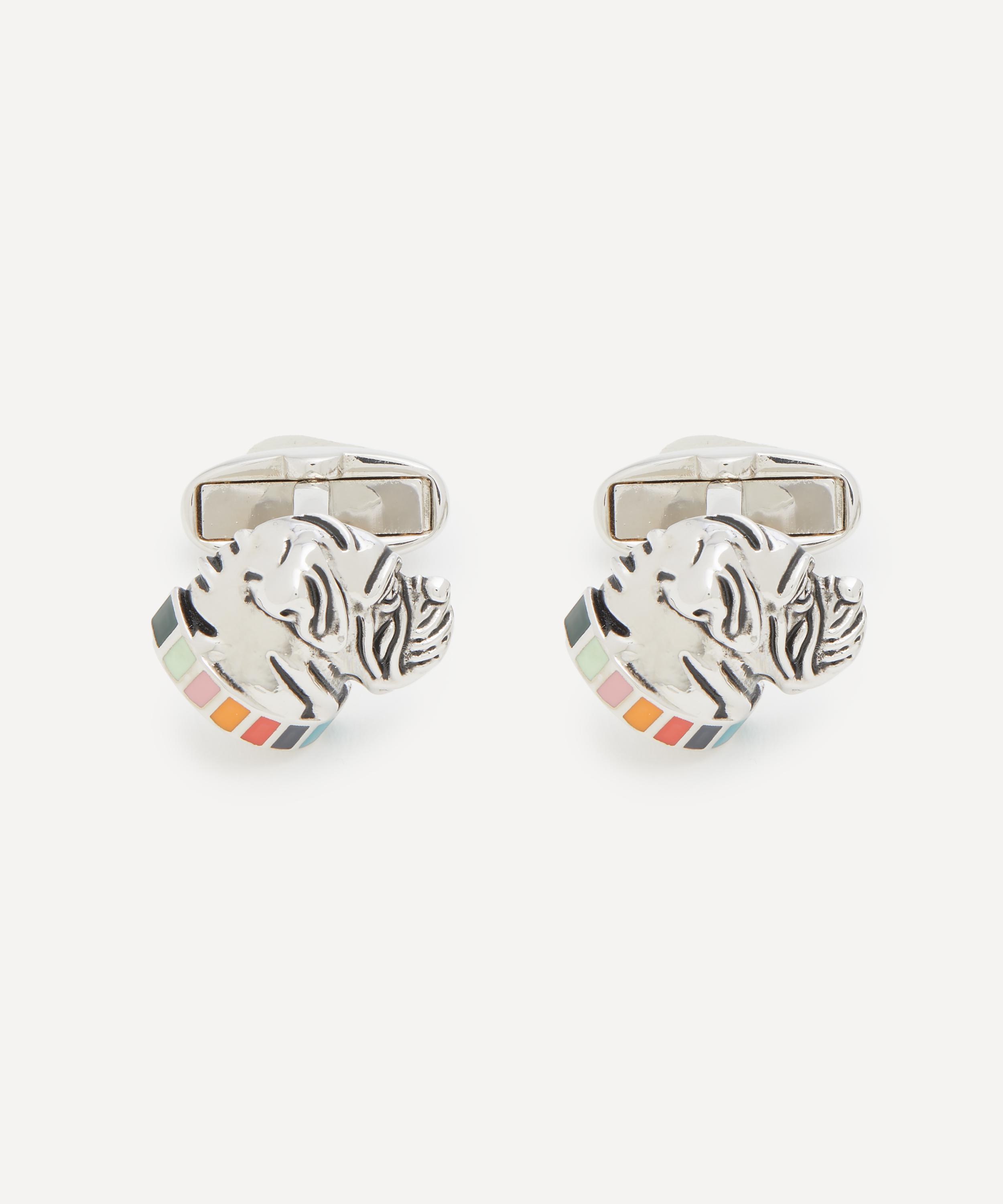 Paul Smith - Artist Stripe Dog Cufflinks