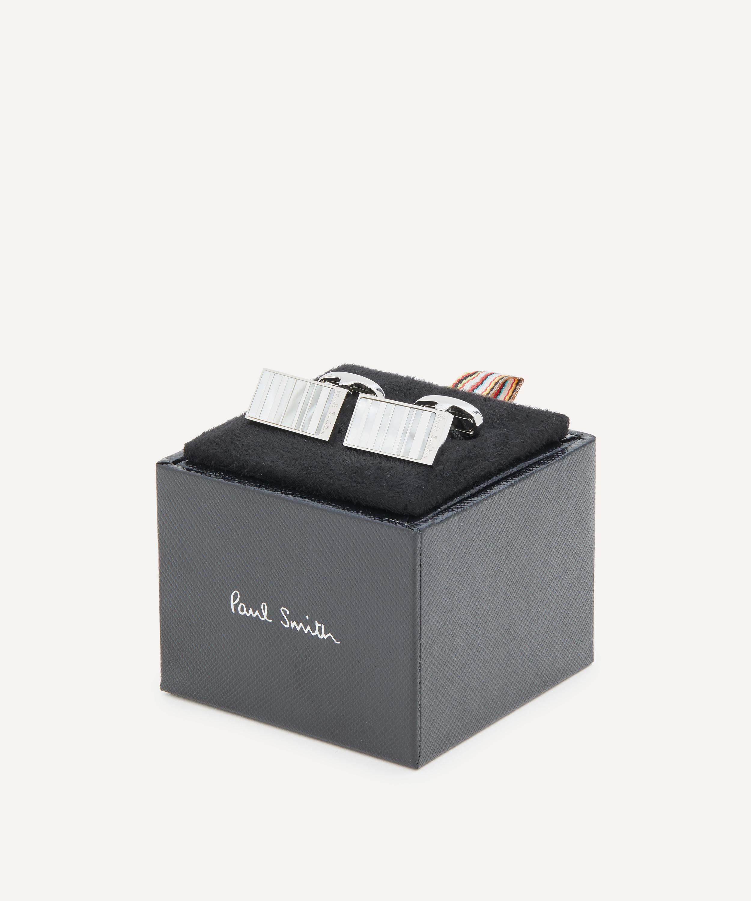 Paul Smith - Mother of Pearl Stripe Cufflinks image number 3