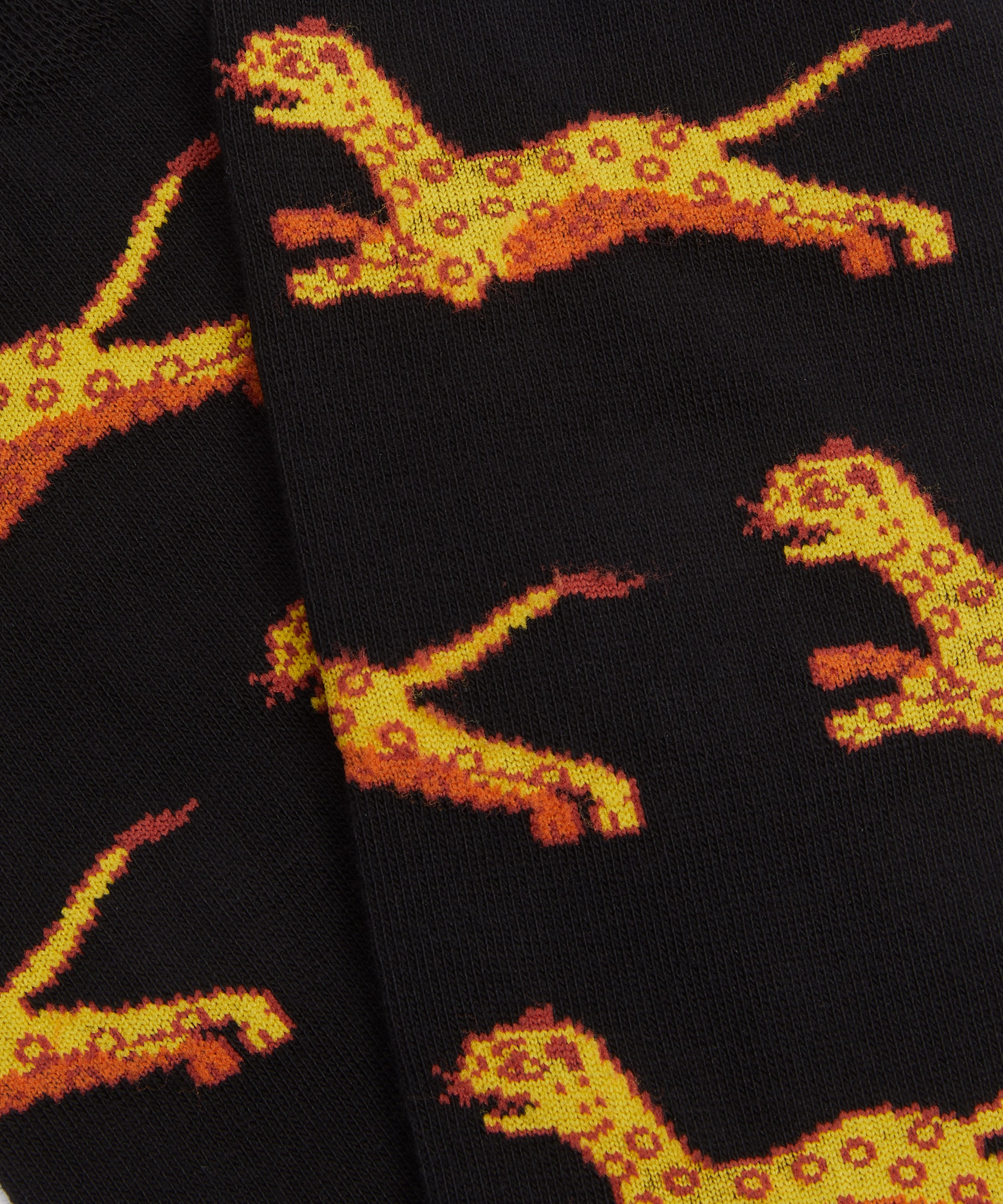 Paul Smith - Leopard Motif Socks image number 1